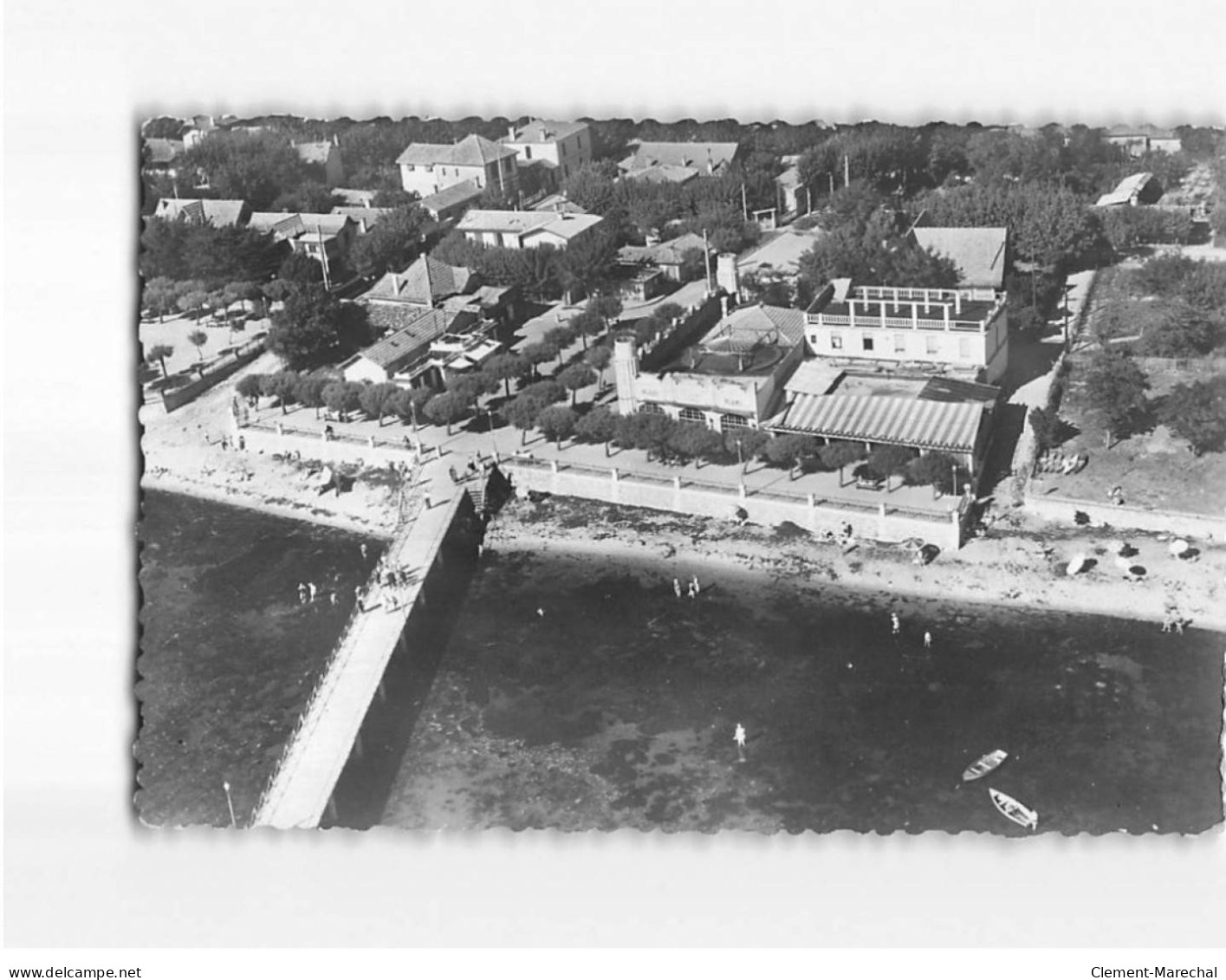 ANDERNOS : Vue Aérienne, La Plage, Le Casino ""Miami"" - Très Bon état - Andernos-les-Bains