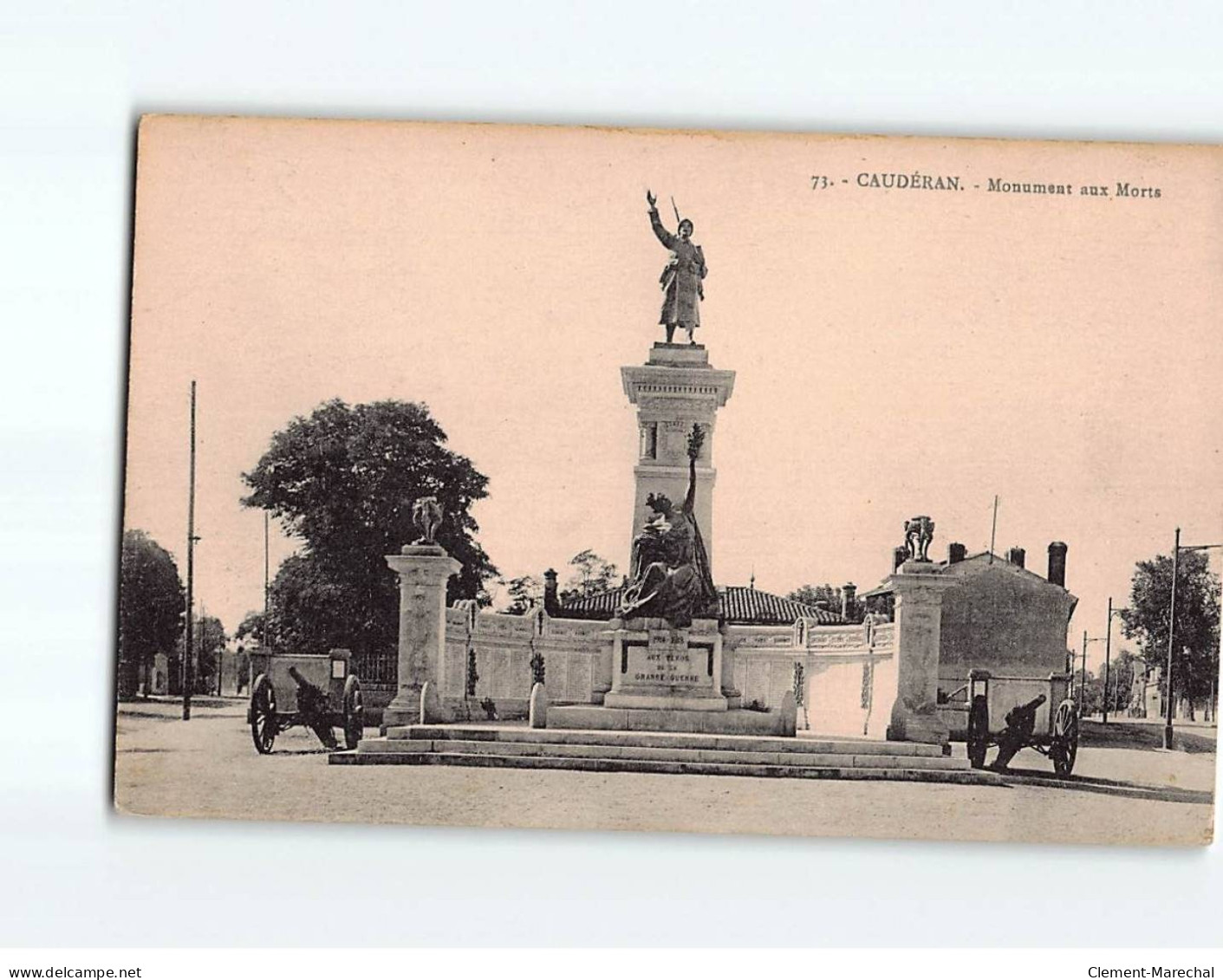 BORDEAUX : Caudéran, Monument Aux Morts - Très Bon état - Bordeaux