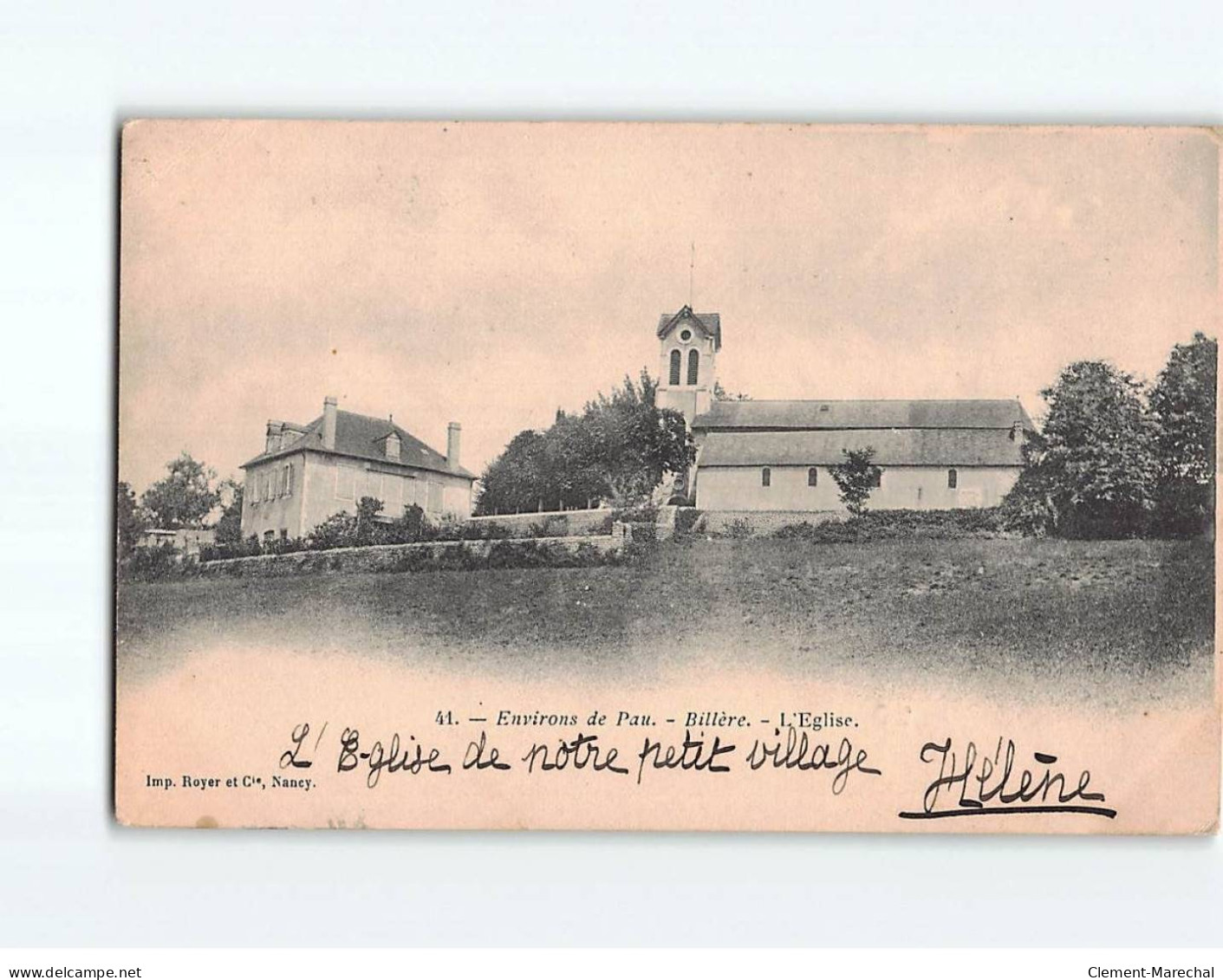BILLIERE : L'Eglise - Très Bon état - Sonstige & Ohne Zuordnung