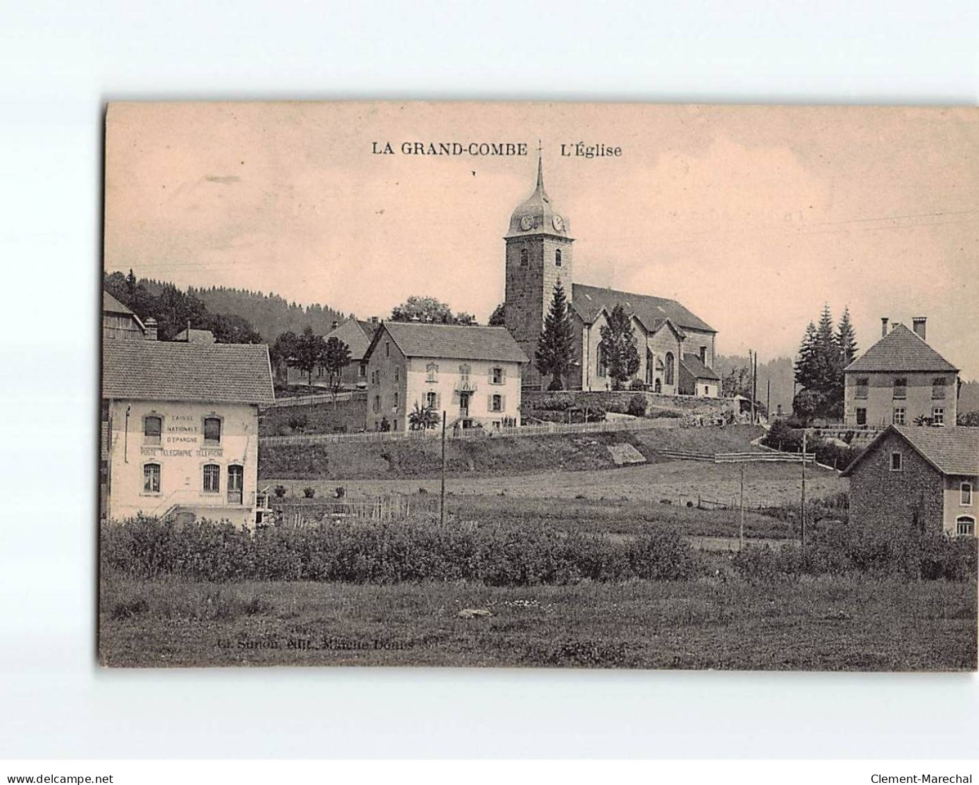 LA GRAND COMBE : L'Eglise - Très Bon état - Autres & Non Classés