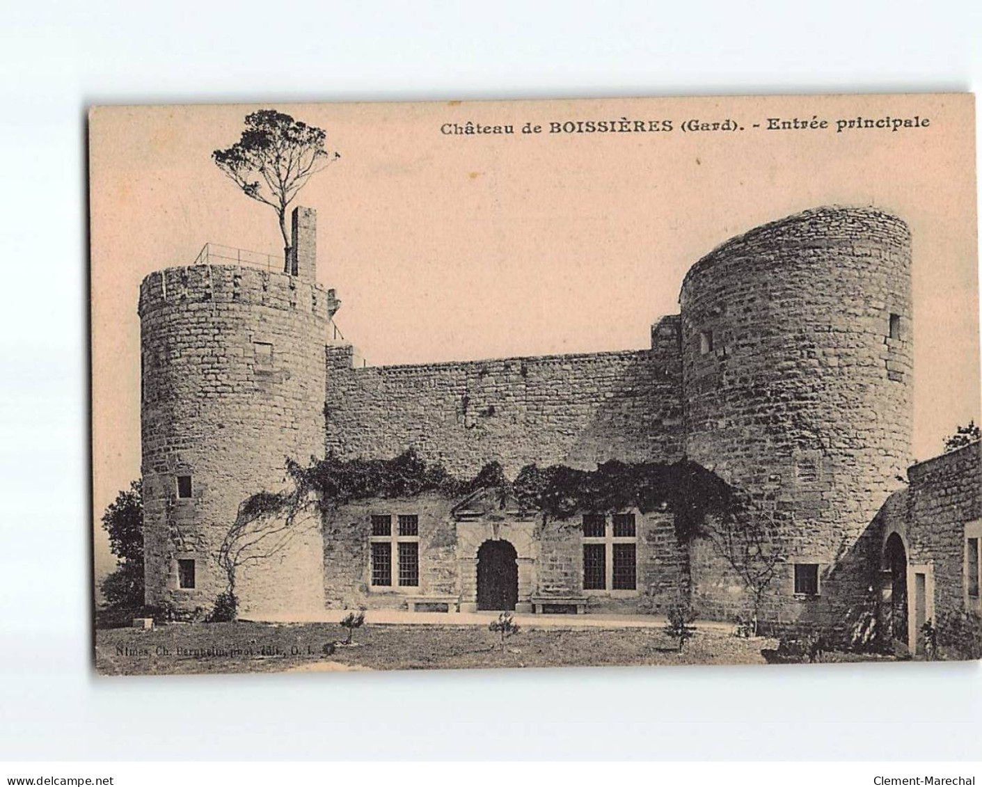 Château De BOISSIERES : Entrée Principale - Très Bon état - Other & Unclassified