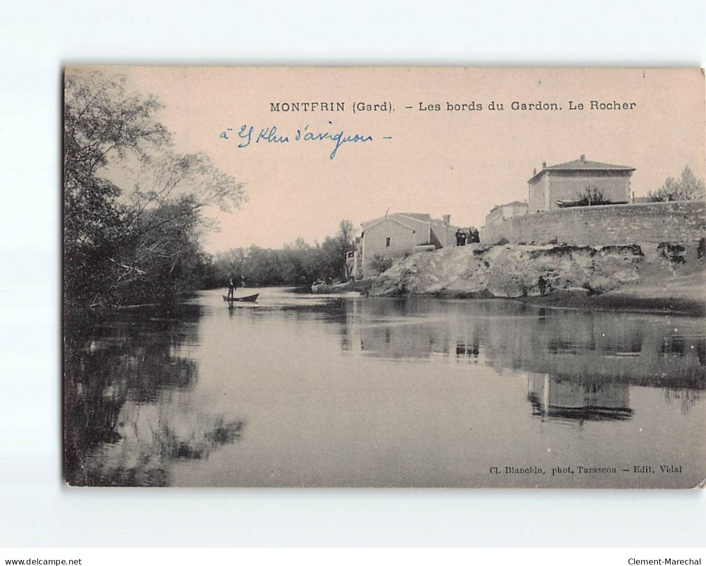 MONTFRIN : Les Bords Du Gardon, Le Rocher - Très Bon état - Other & Unclassified