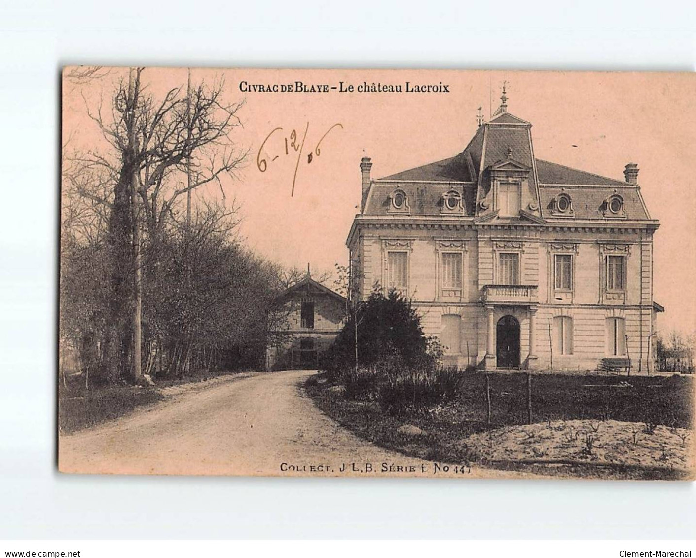 CIVRAC DE BLAYE : Le Château Lacroix - Très Bon état - Sonstige & Ohne Zuordnung