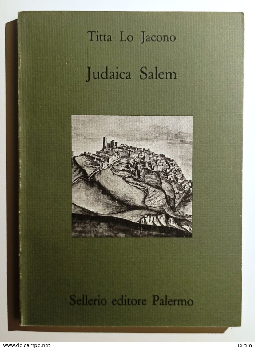 1990 Sicilia Ebrei Salemi Sellerio LO JACONO - Oude Boeken