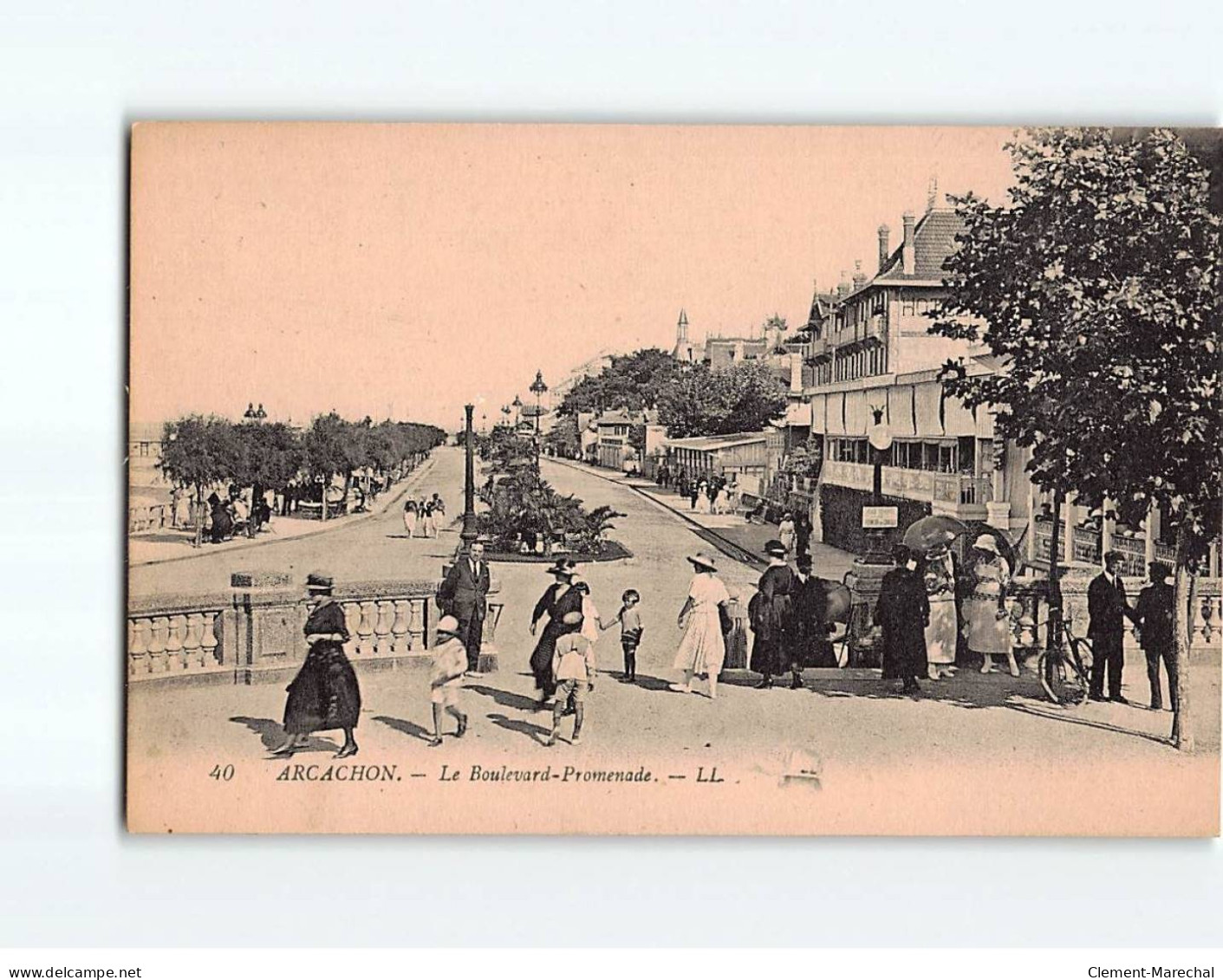 ARCACHON : Le Boulevard Promenade - Très Bon état - Arcachon