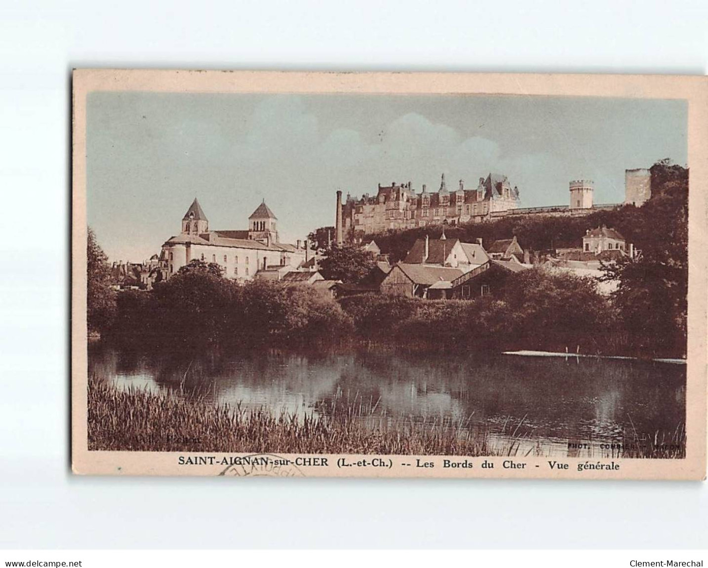 SAINT AIGNAN : Les Bords Du Cher, Vue Générale - Très Bon état - Saint Aignan