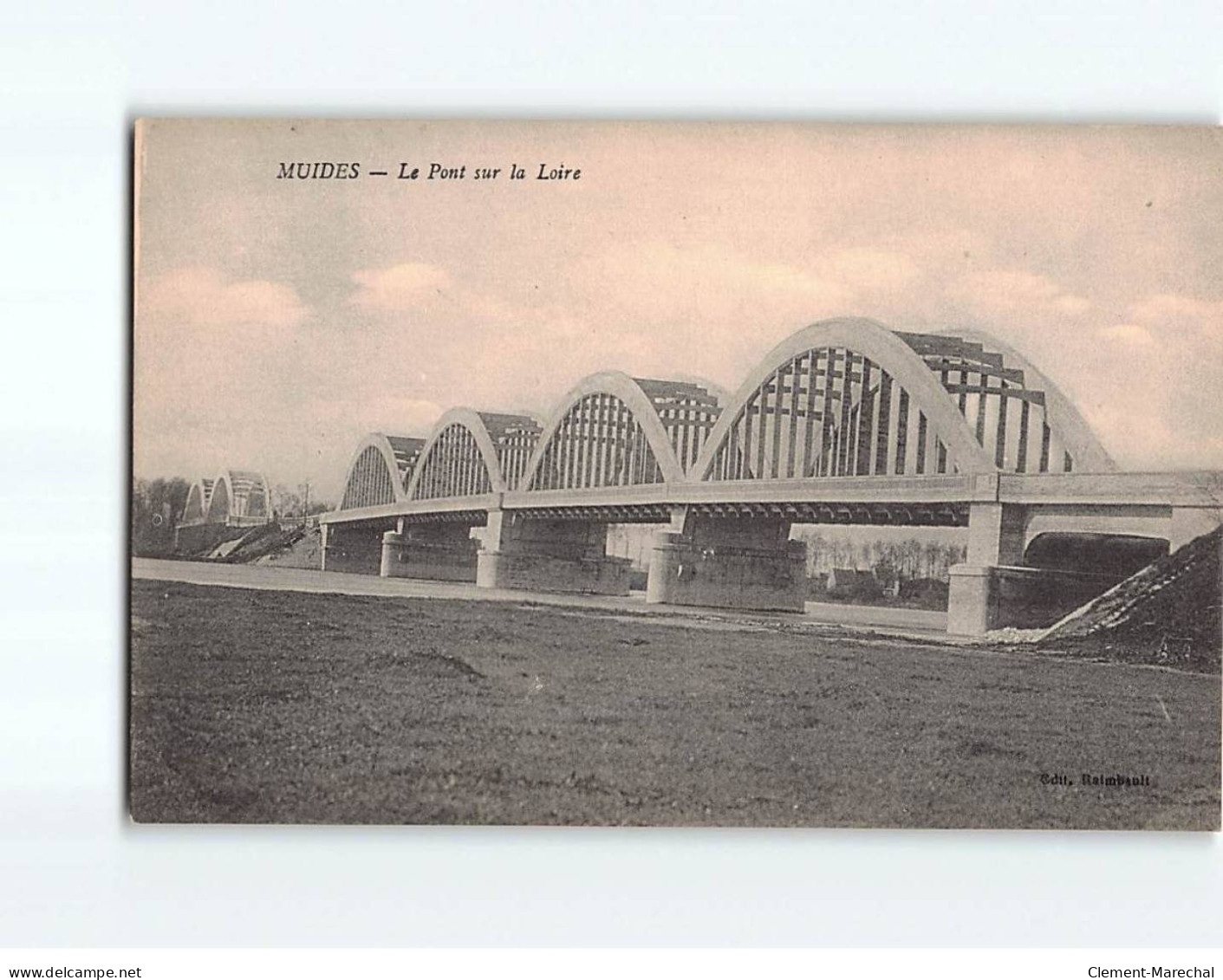 MUIDES : Le Pont Sur La Loire - Très Bon état - Sonstige & Ohne Zuordnung