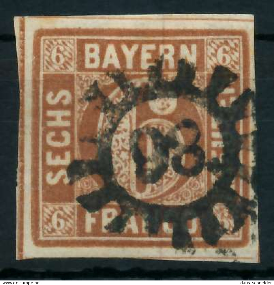 BAYERN MÜHLRADSTEMPEL AUF Nr 4II GMR _98 ZENTR- X87C092 - Used