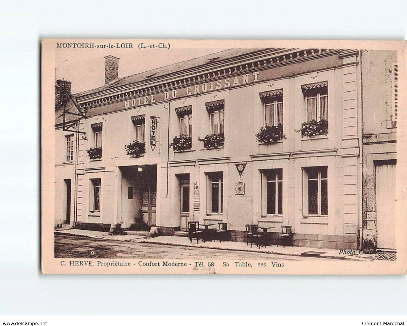 MONTOIRE : Hôtel Du Croissant - Très Bon état - Montoire-sur-le-Loir