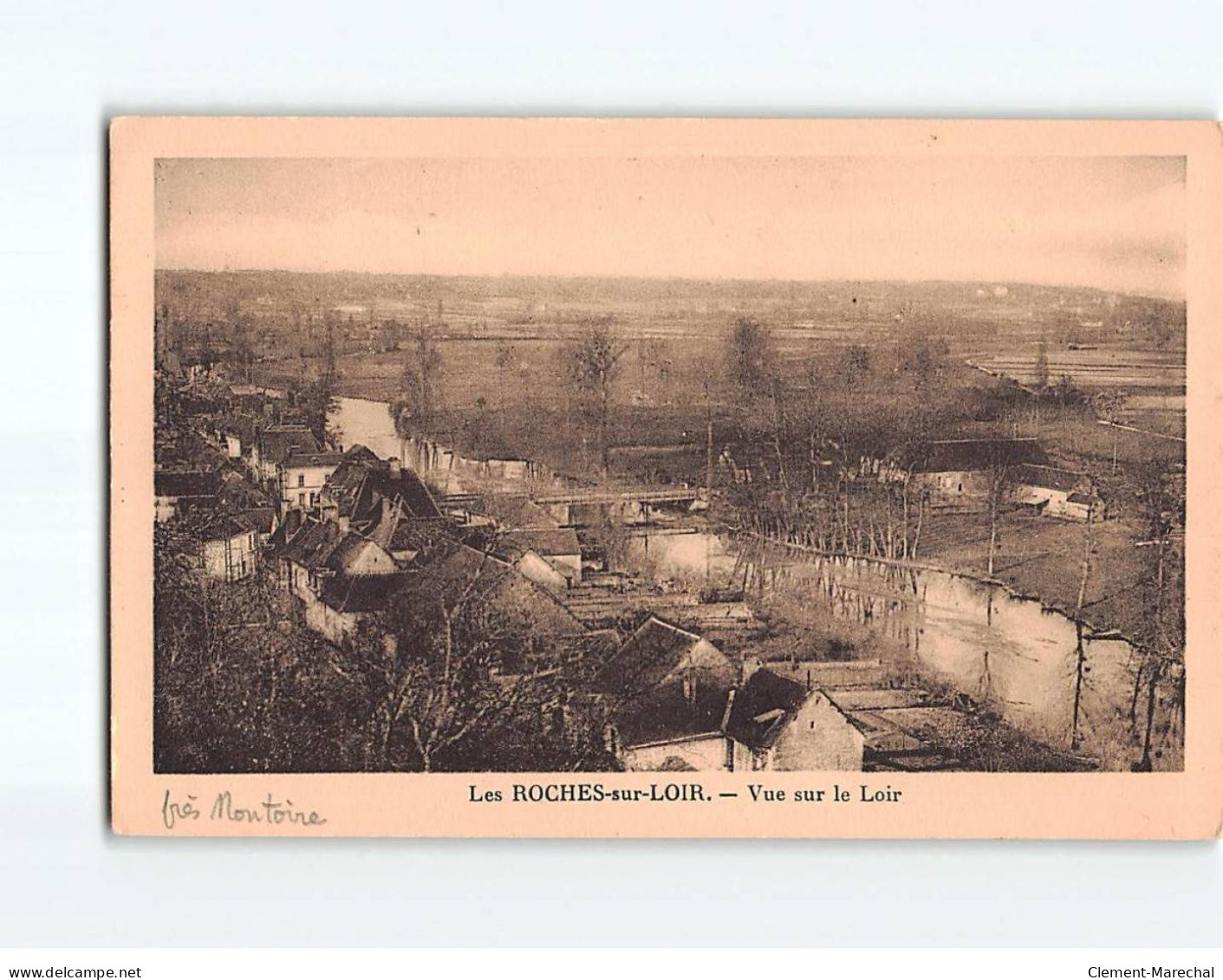 LES ROCHES SUR LOIR : Vue Sur Le Loir - Très Bon état - Sonstige & Ohne Zuordnung