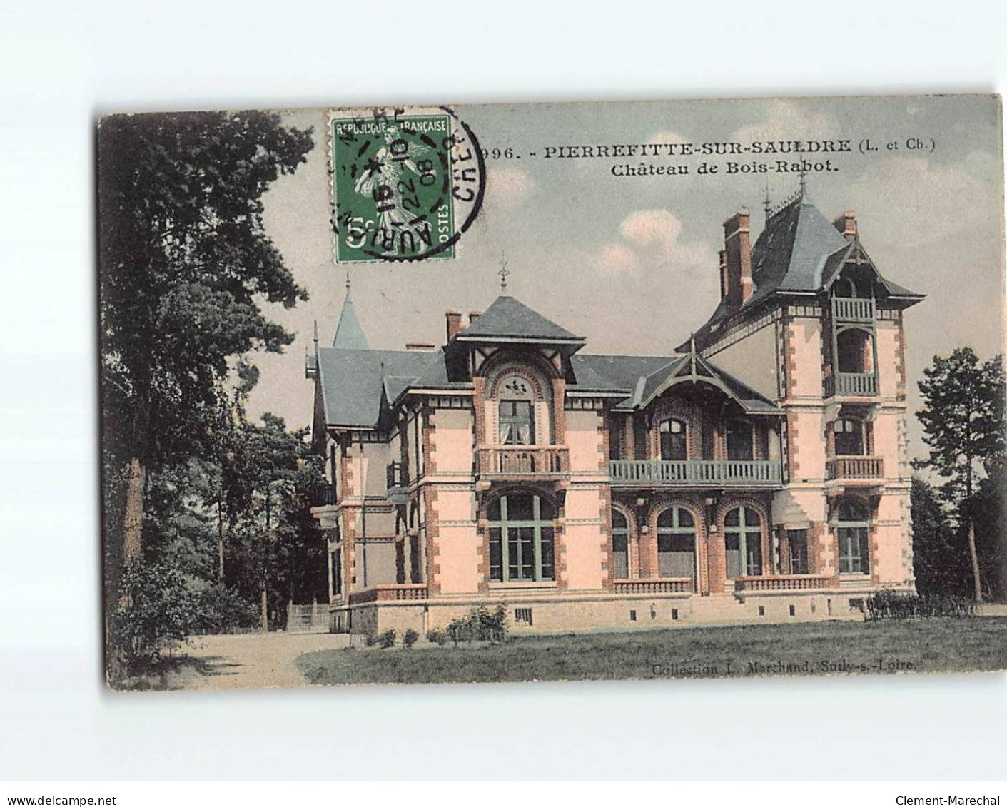 PIERREFITTE SUR SAULDRE : Château De Bois-Rabot - Très Bon état - Autres & Non Classés