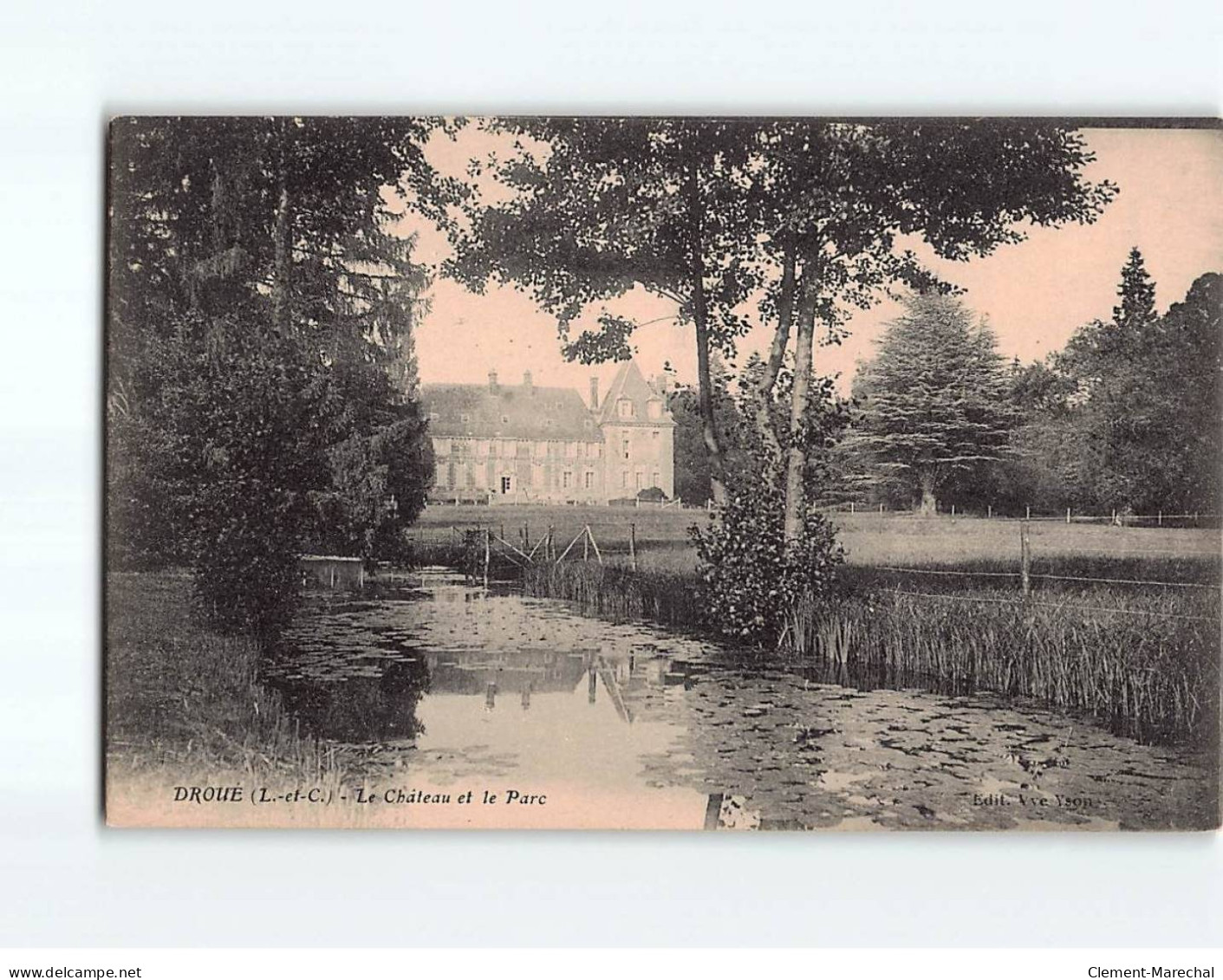 DROUE : Le Château Et Le Parc - Très Bon état - Droue