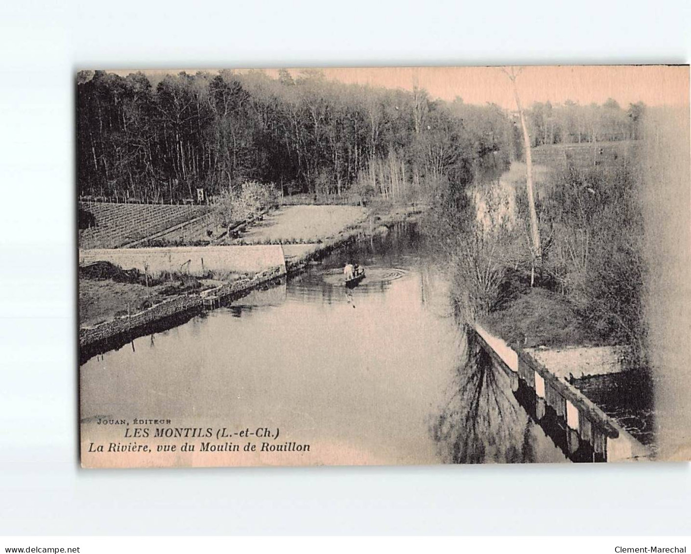 LES MONTILS : La Rivière, Vue Du Moulin De Rouillon - Très Bon état - Sonstige & Ohne Zuordnung