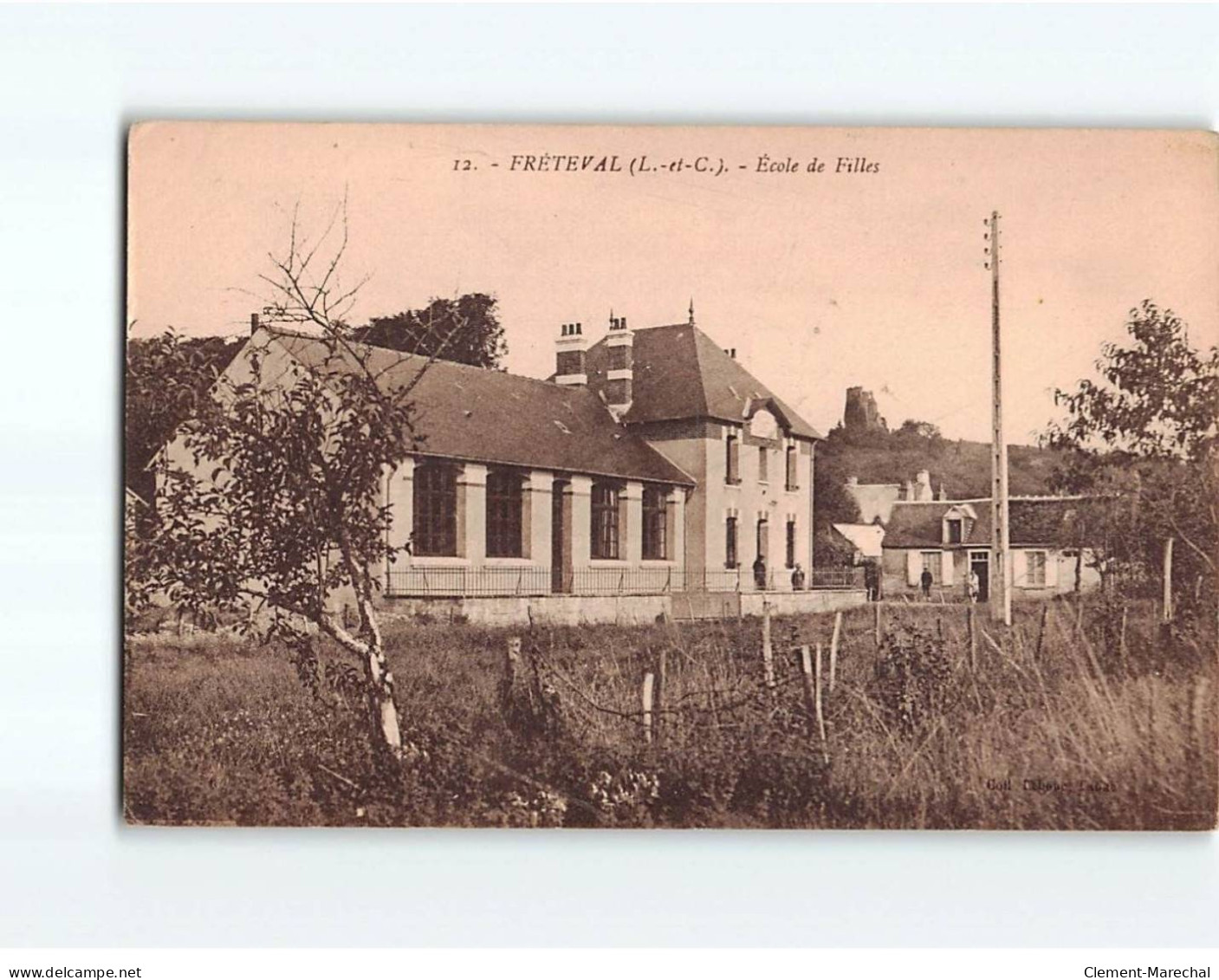 FRETEVAL : Ecole De Filles - état - Other & Unclassified