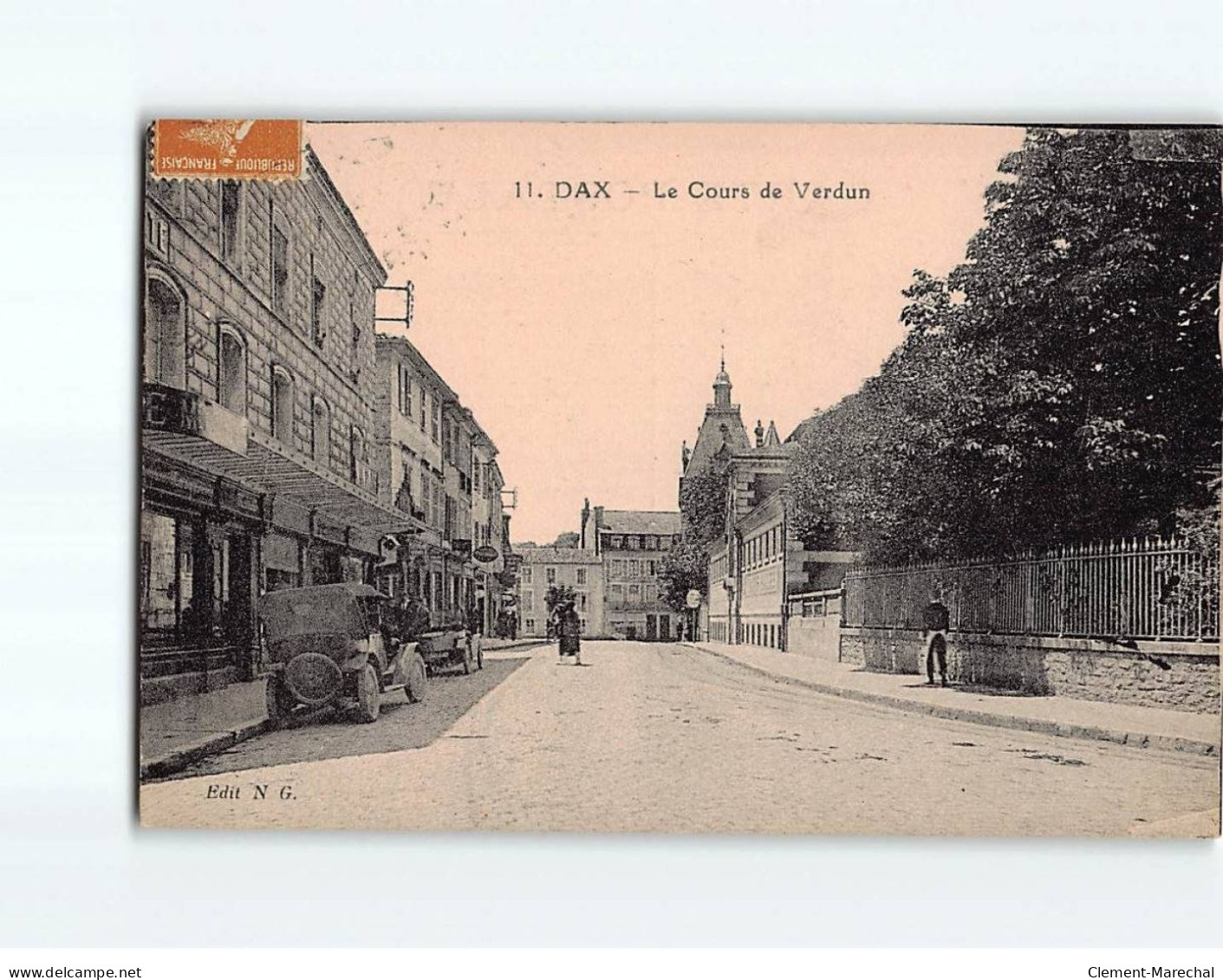 DAX : Le Cours De Verdun - Très Bon état - Dax