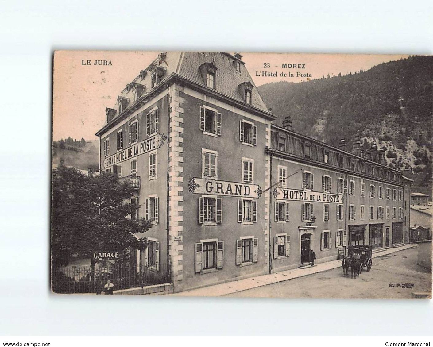 MOREZ : L'Hôtel De La Poste - Très Bon état - Morez