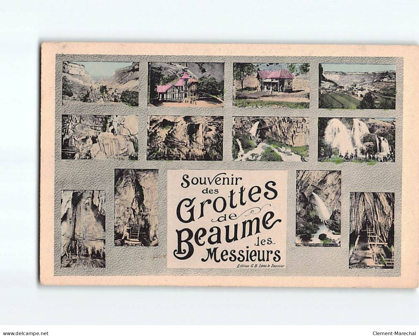 Souvenir Des Grottes De BAUME LES MESSIEURS - Très Bon état - Baume-les-Messieurs