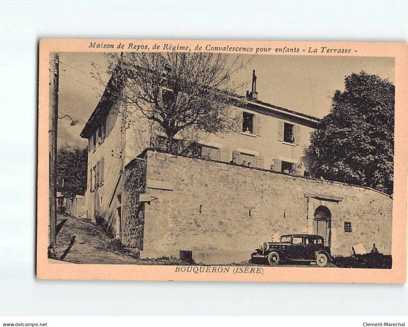BOUQUERON : Maison De Repos, De Régime, De Convalescence Pour Enfants, "" La Terrasse "" - Très Bon état - Other & Unclassified