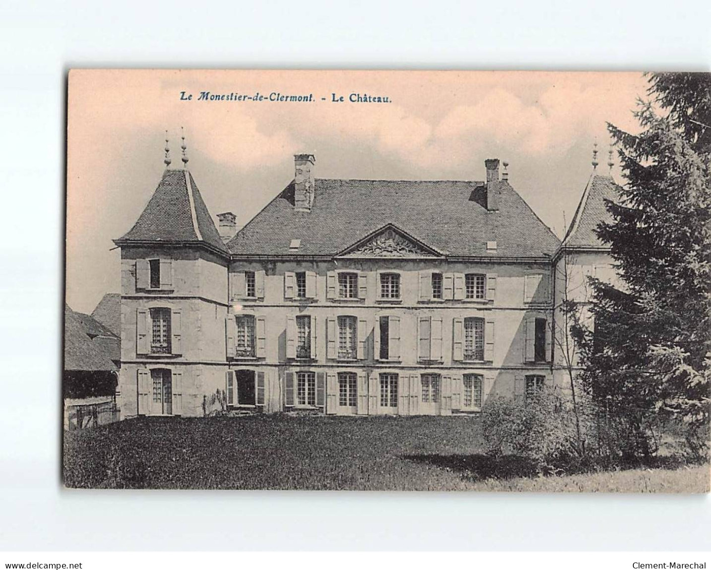 MONESTIER DE CLERMONT : Le Château - Très Bon état - Autres & Non Classés