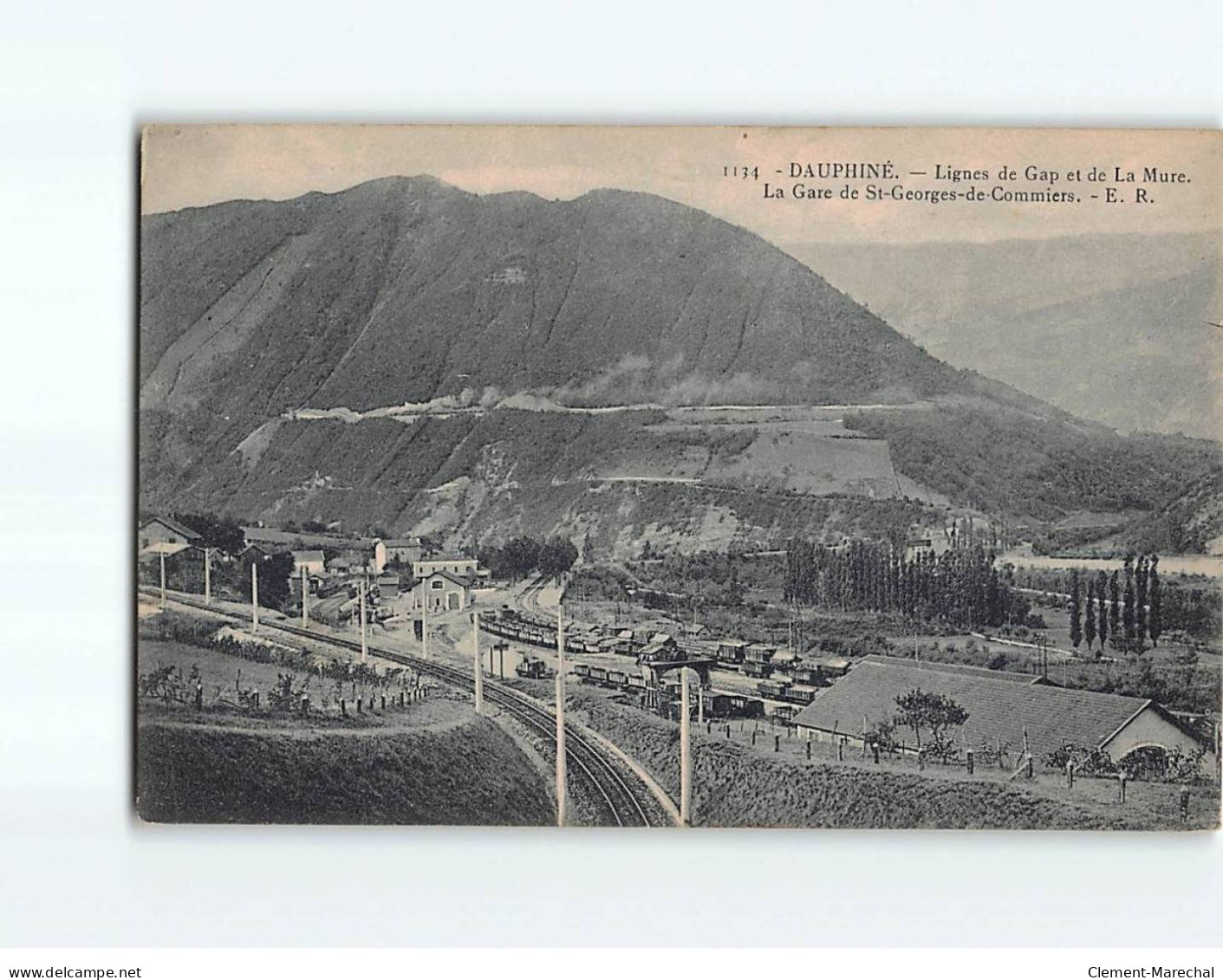 Lignes De Gap Et De La Mure, La Gare De Saint-Georges De Commiers - Très Bon état - Autres & Non Classés