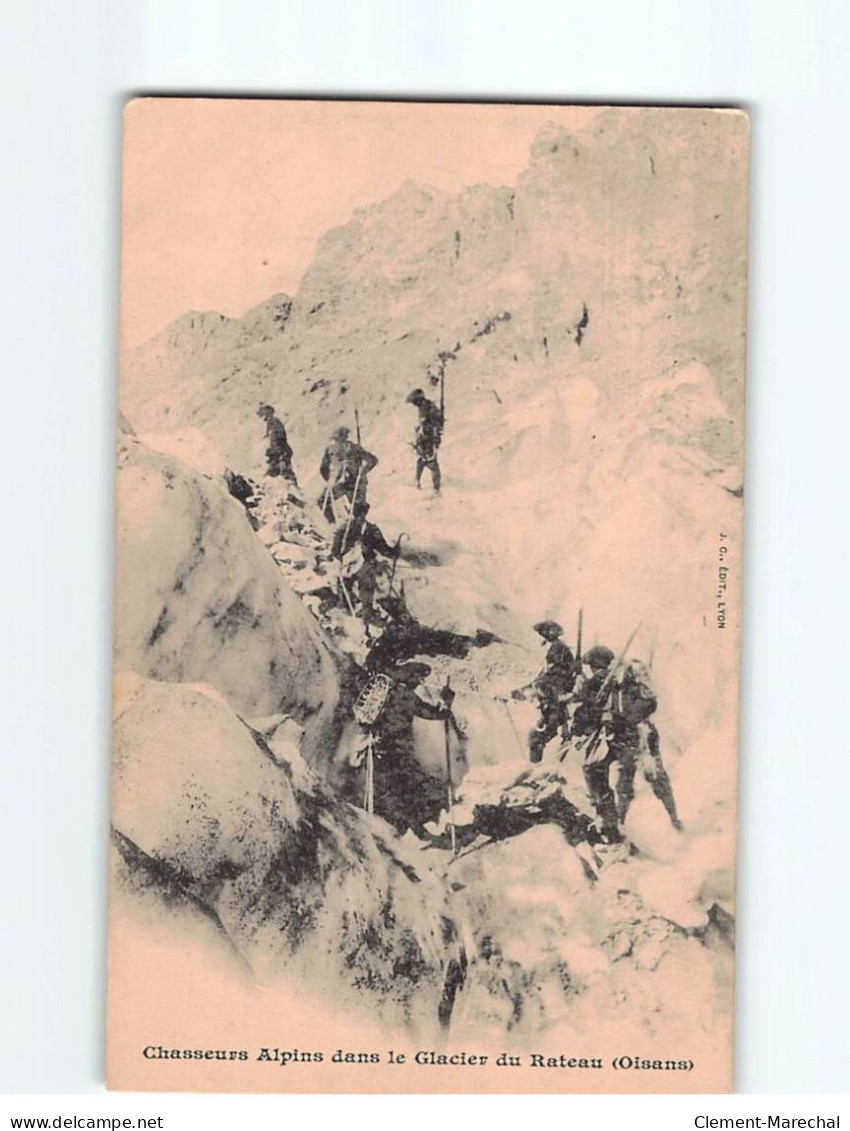 Chasseurs Alpins Dans Le Glacier Du Rateau - Très Bon état - Other & Unclassified