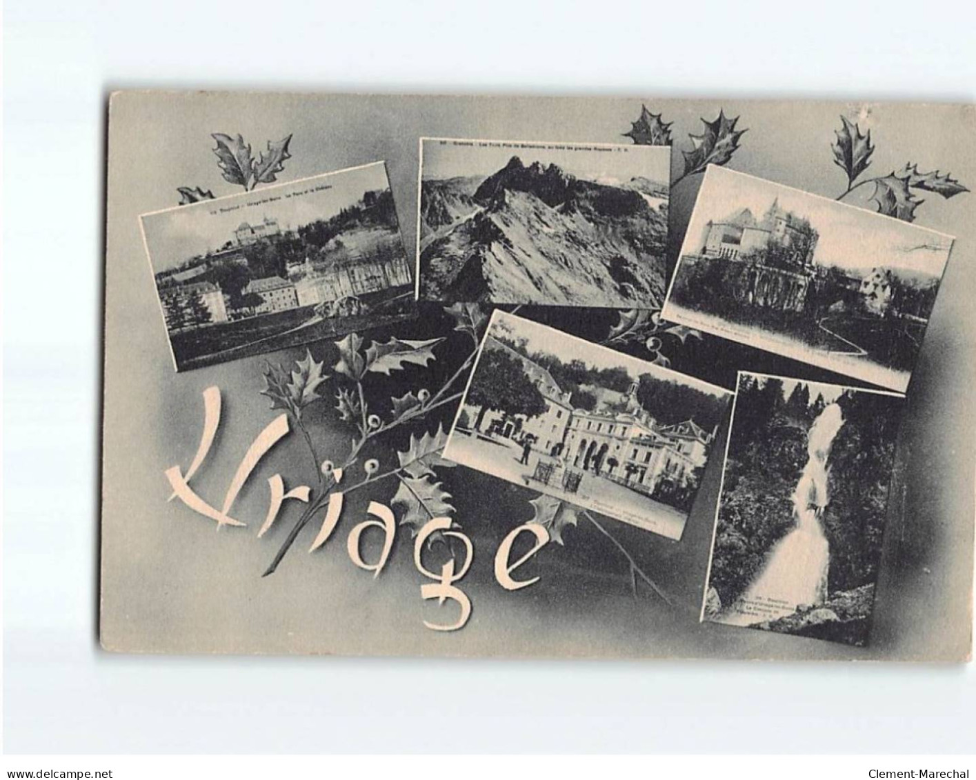 URIAGE : Carte Souvenir - état - Uriage