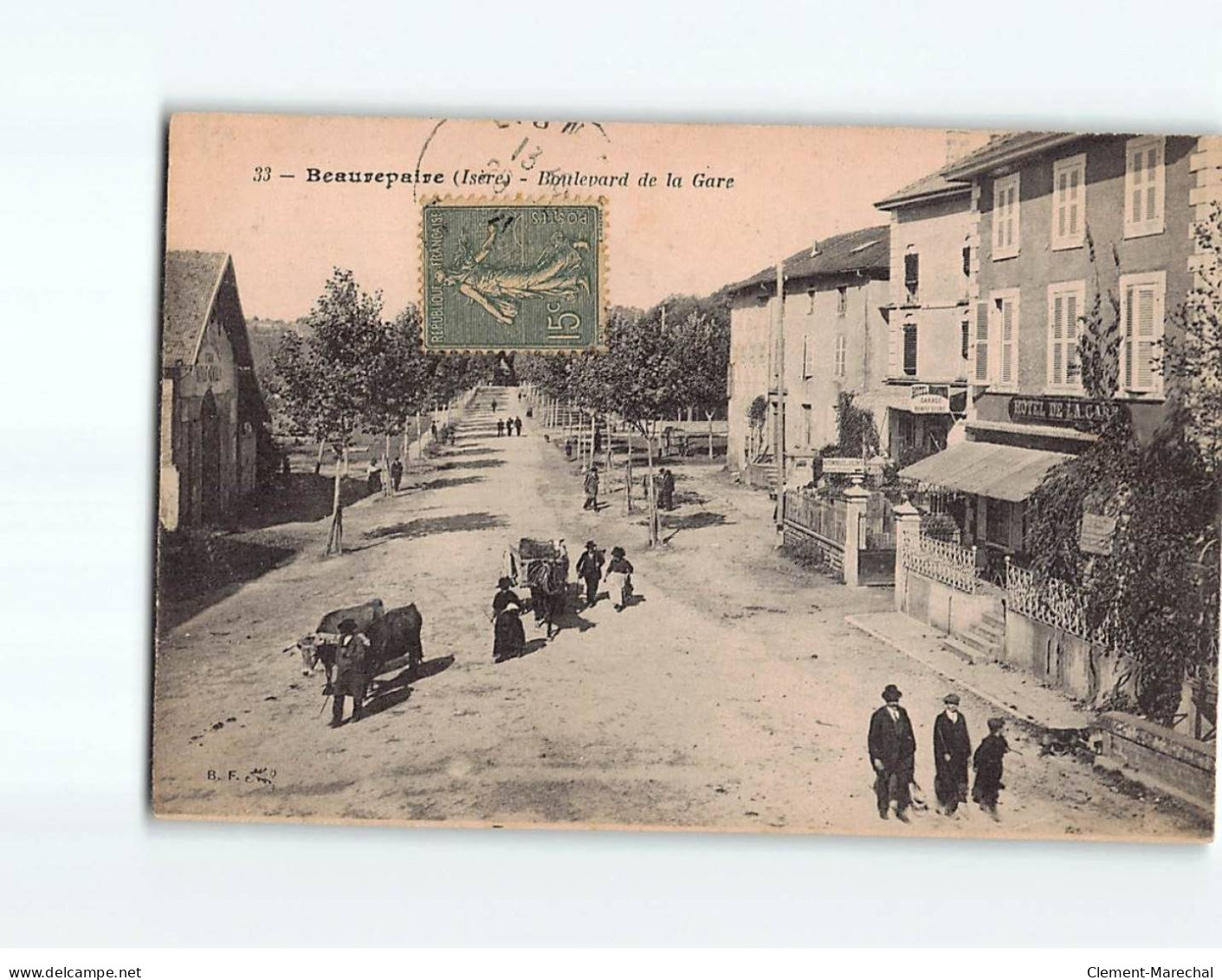 BEAUREPAIRE : Boulevard De La Gare - Très Bon état - Beaurepaire