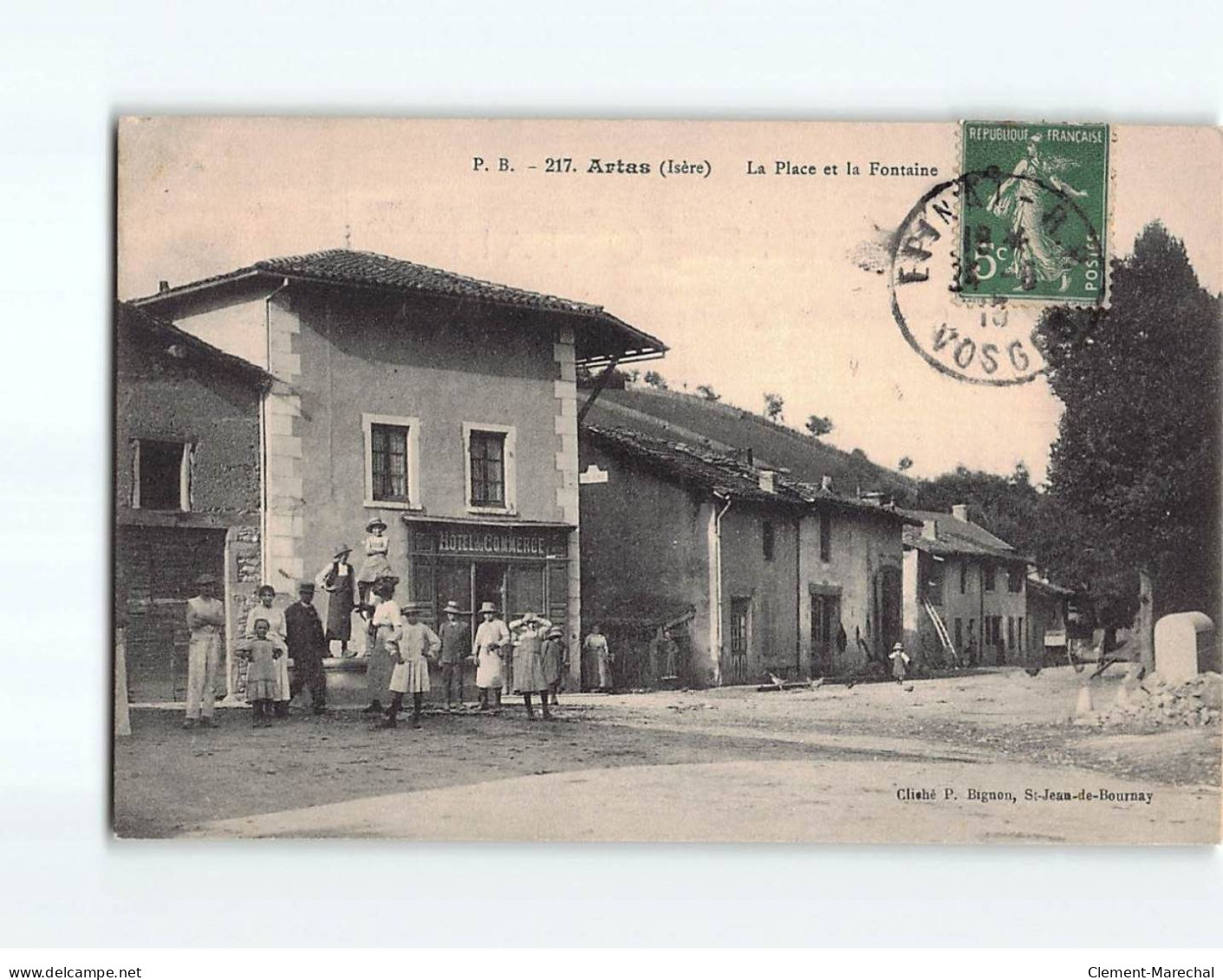 ARTAS : La Place Et La Fontaine - Très Bon état - Andere & Zonder Classificatie