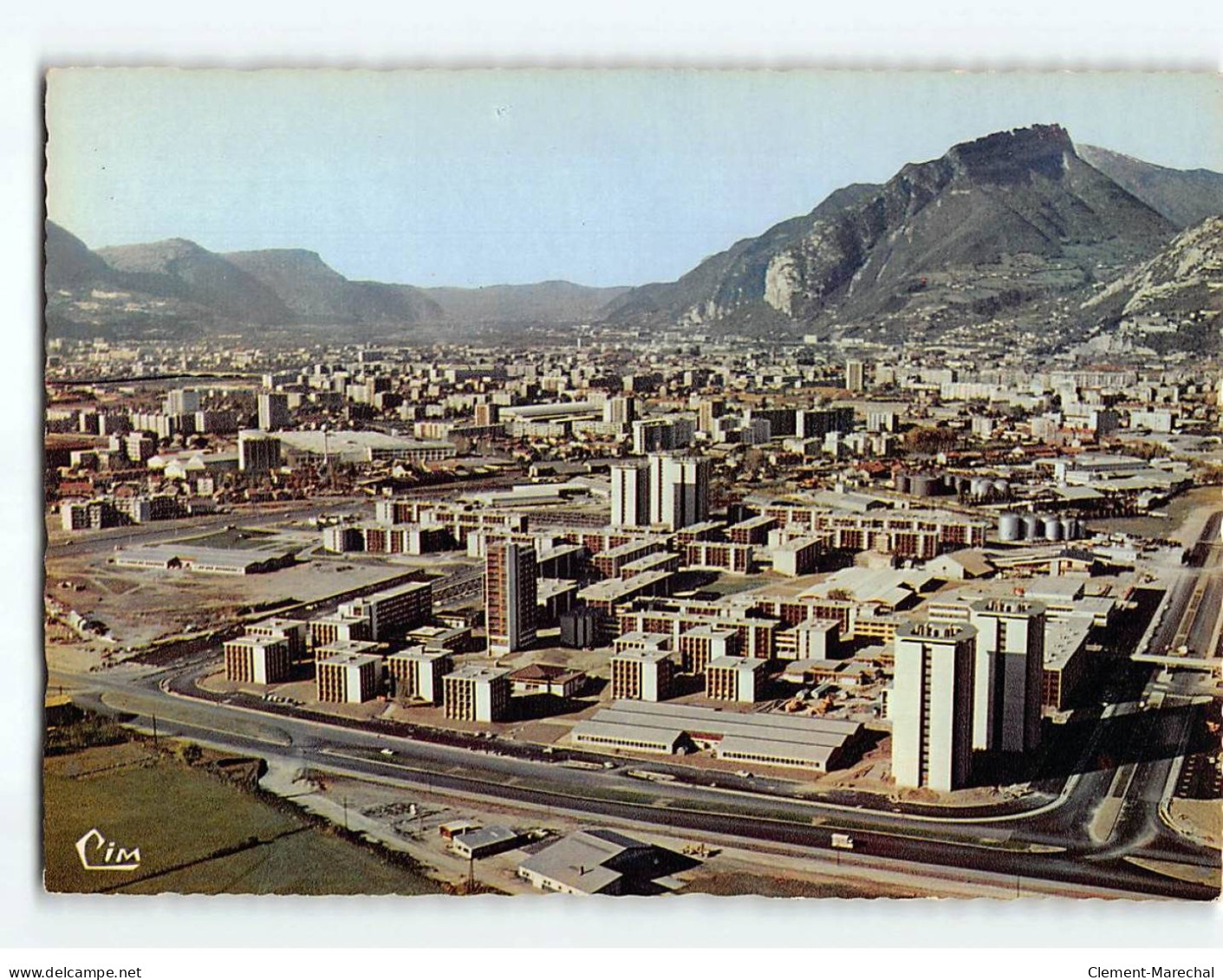 GRENOBLE : ""Ville Olympique"", Vue Aérienne - Très Bon état - Grenoble