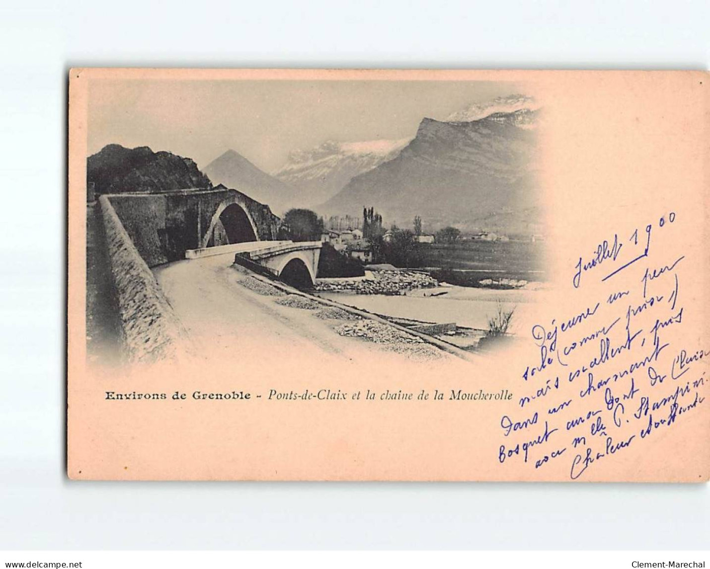 Ponts De Claix Et La Chaîne De La Moucherolle - Très Bon état - Other & Unclassified