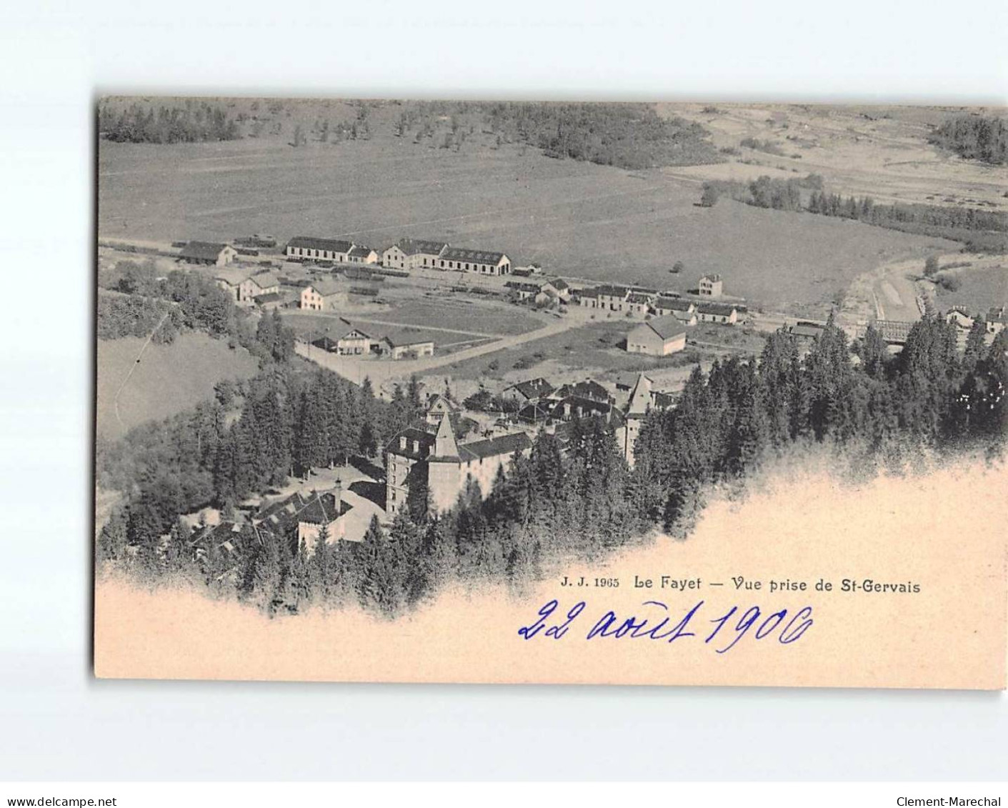 LE FAYET : Vue Prise De Saint-Gervais - Très Bon état - Sonstige & Ohne Zuordnung