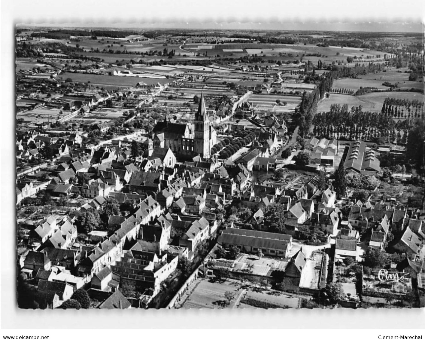 BEAULIEU LEZ LOCHES : Vue Générale Aérienne - Très Bon état - Otros & Sin Clasificación