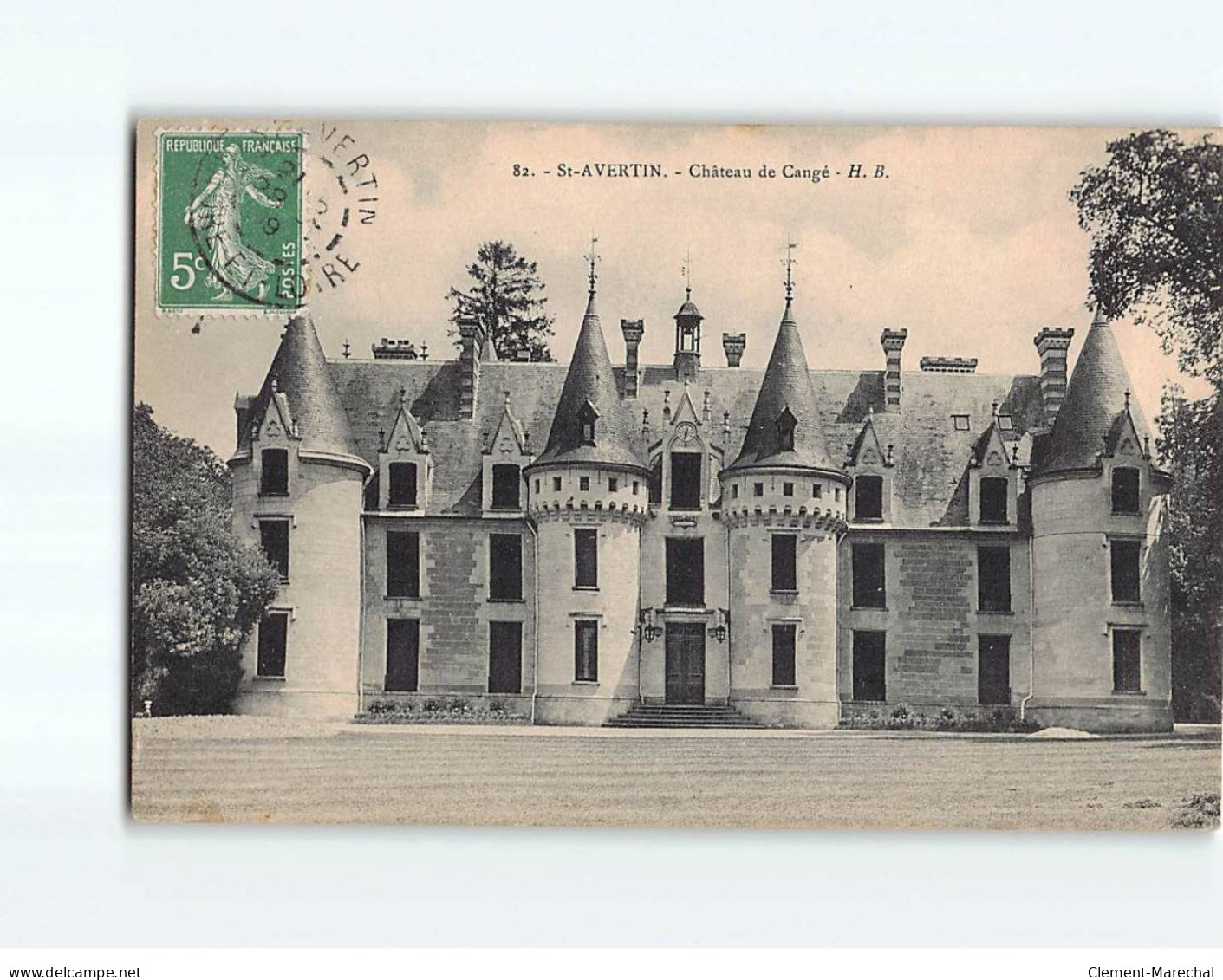 SAINT AVERTIN : Château De Cangé - état - Saint-Avertin