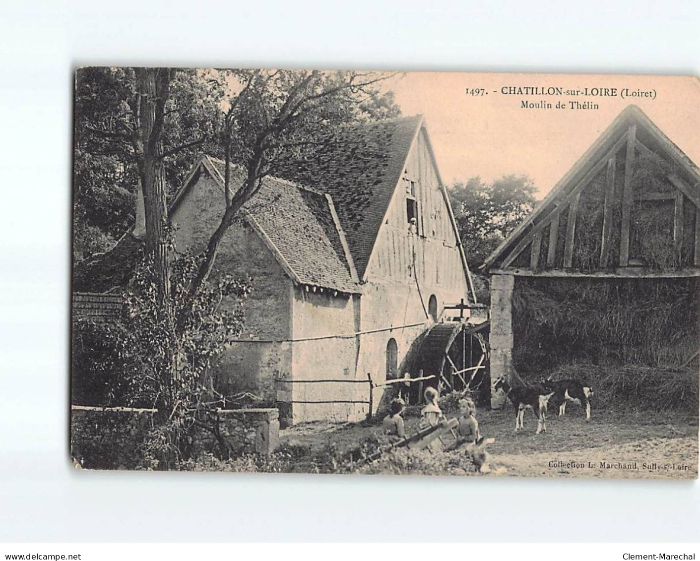 CHATILLON SUR LOIRE : Moulin De Thélin - état - Chatillon Sur Loire