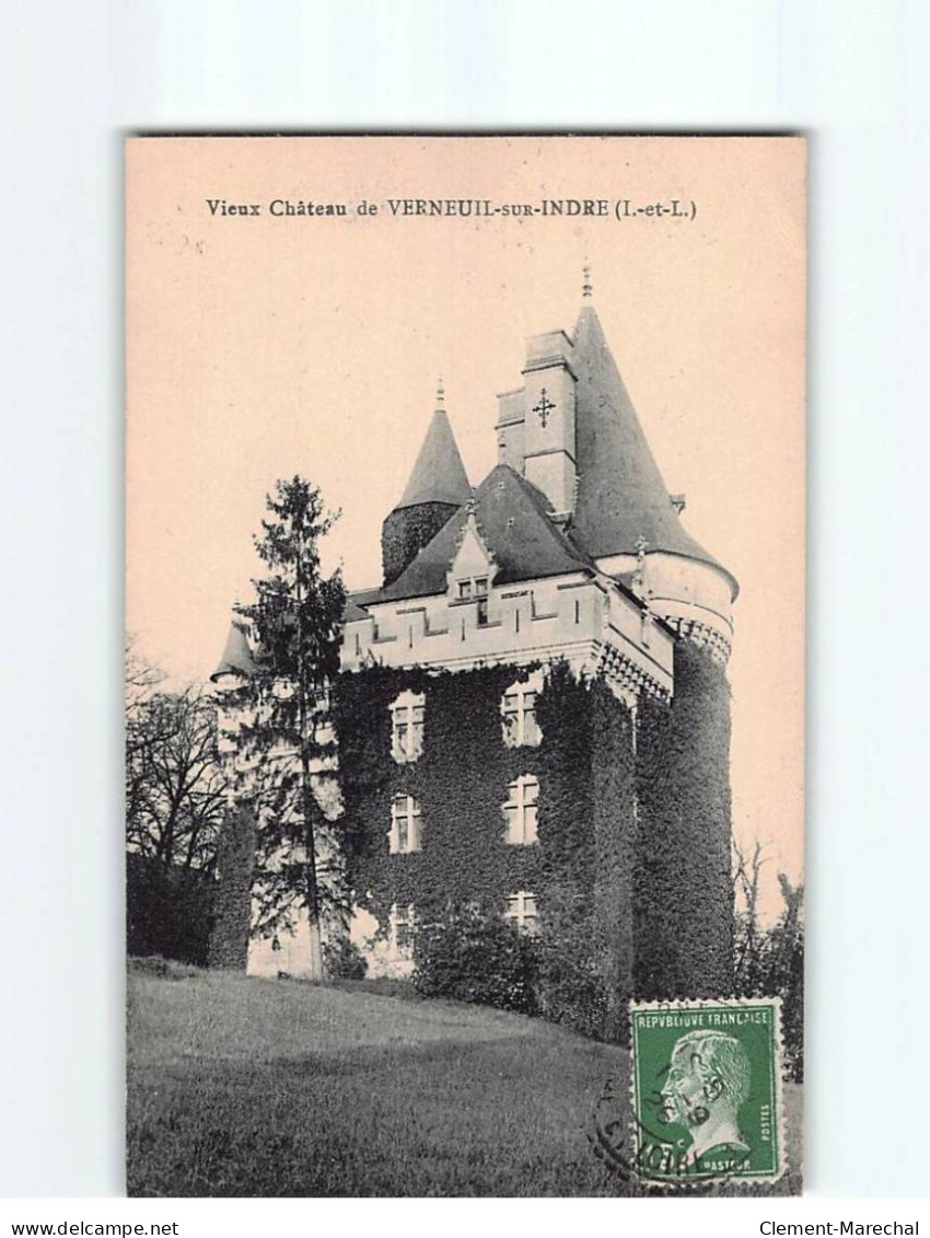 Vieux Château De Verneuil Sur Indre - état - Otros & Sin Clasificación