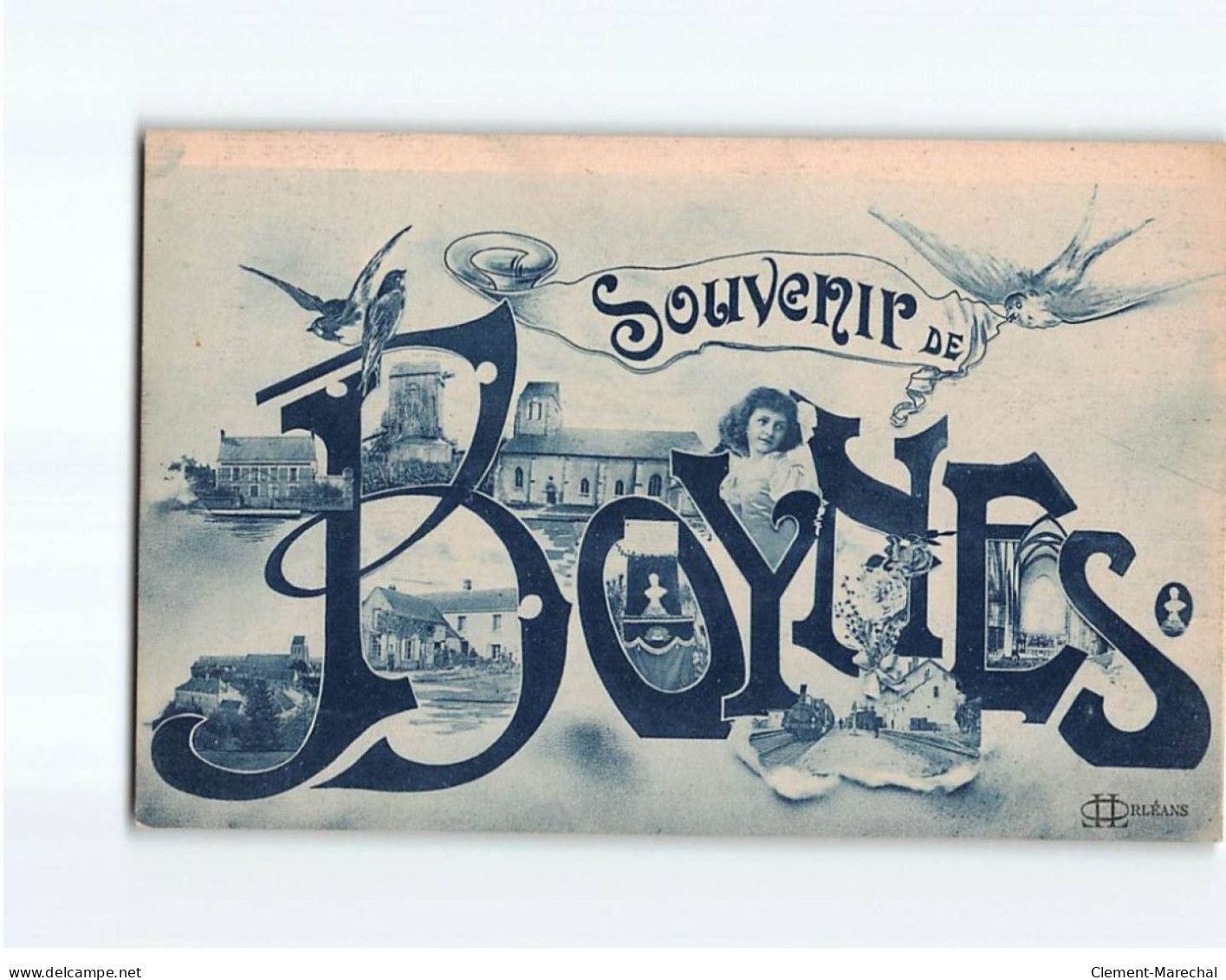 BOYNES : Carte Souvenir - Très Bon état - Other & Unclassified