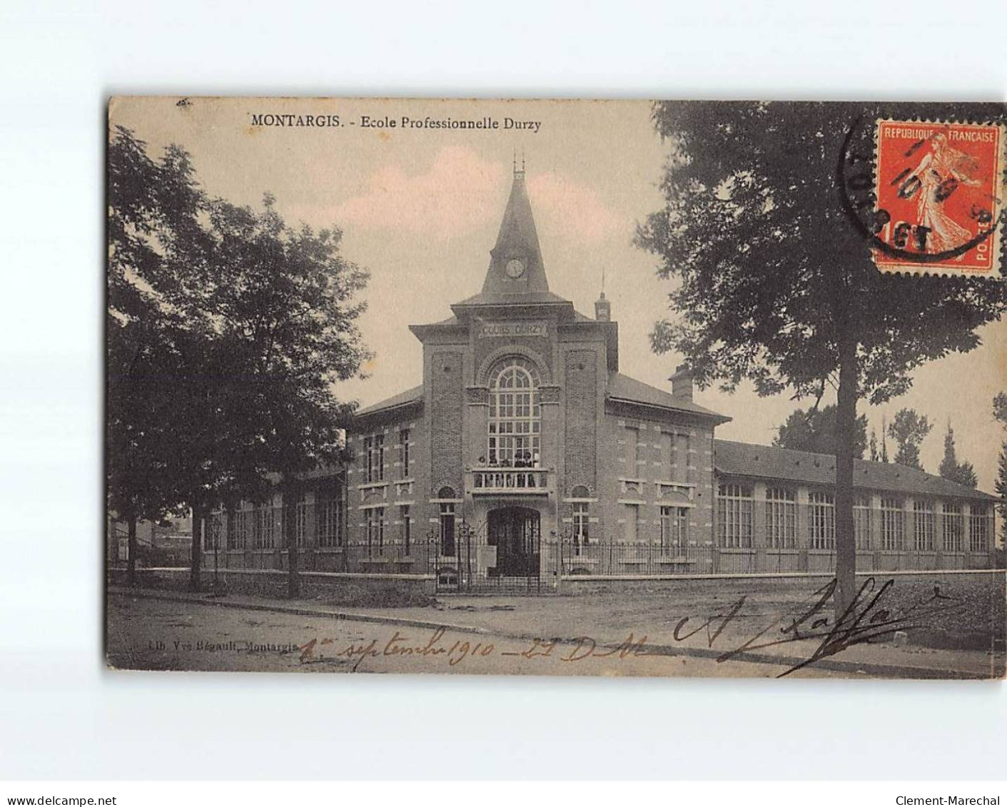 MONTARGIS : Ecole Professionnelle Durzy - état - Montargis