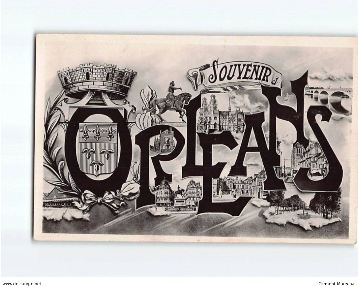 ORLEANS : Carte Souvenir - Très Bon état - Orleans