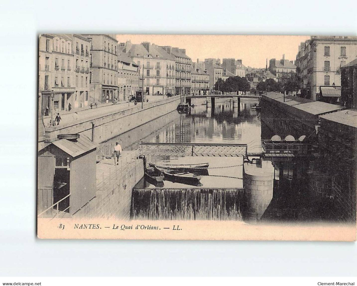 NANTES : Le Quai D'Orléans - Très Bon état - Nantes