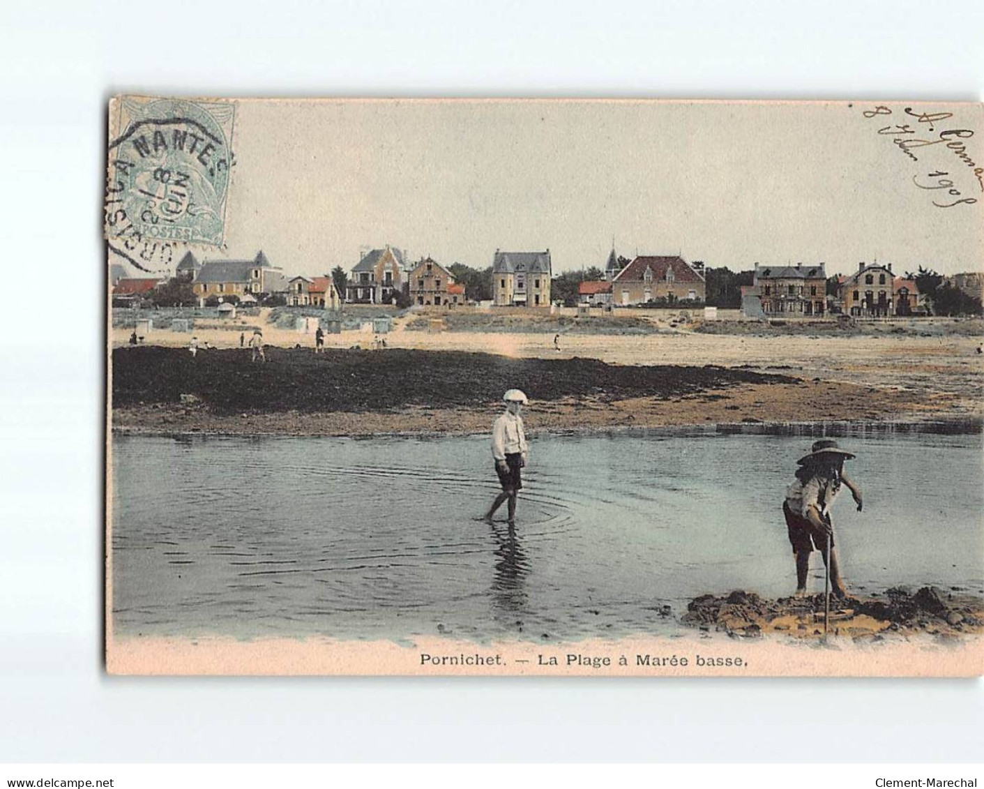 PORNICHET : La Plage à Marée Basse - Très Bon état - Pornichet