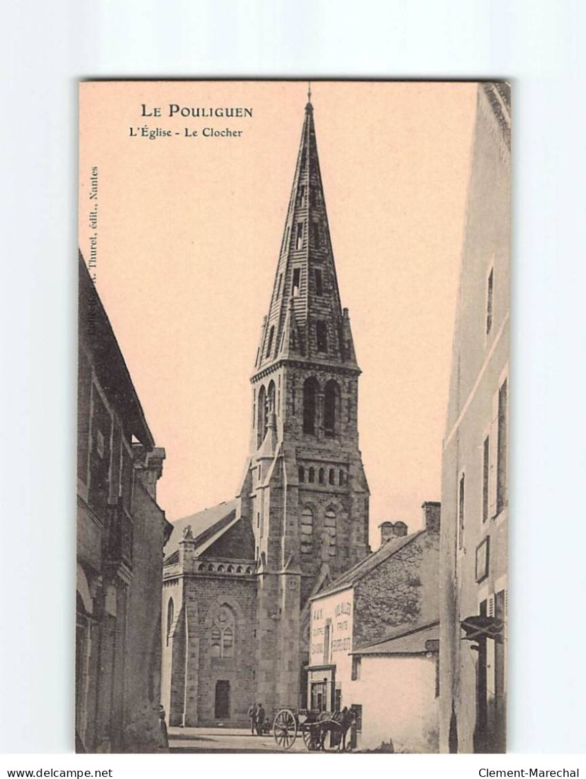 LE POULIGUEN : L'Eglise, Le Clocher - Très Bon état - Le Pouliguen