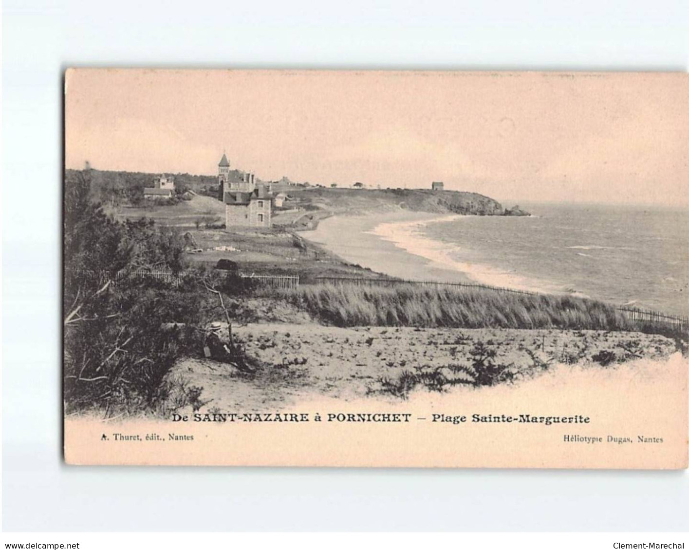 De SAINT NAZAIRE à PORNICHET : Plage Sainte-Marguerite - Très Bon état - Autres & Non Classés