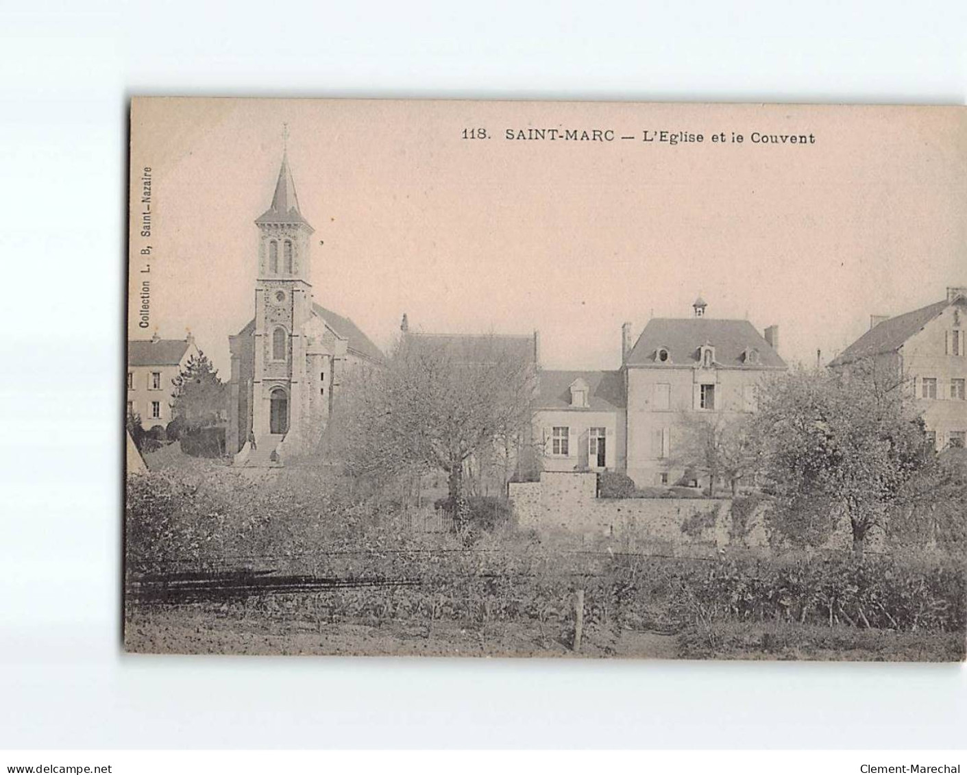 SAINT MARC SUR MER : L'Eglise Et Le Couvent - état - Andere & Zonder Classificatie