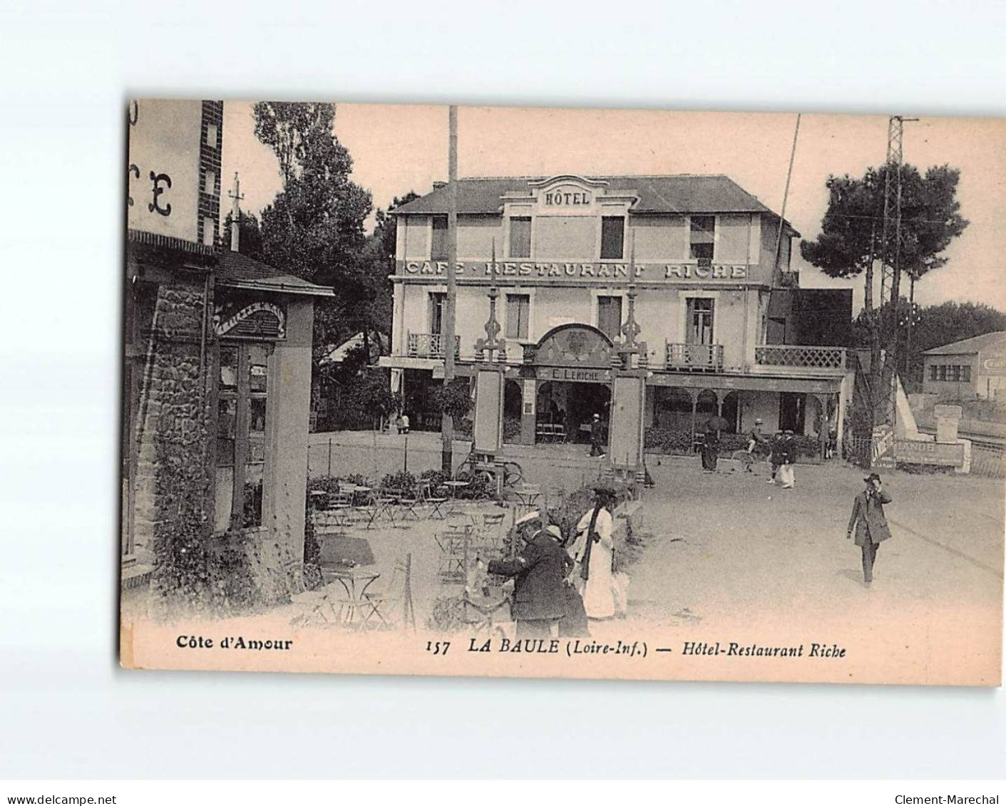 LA BAULE : Hôtel-Restaurant Riche - Très Bon état - La Baule-Escoublac