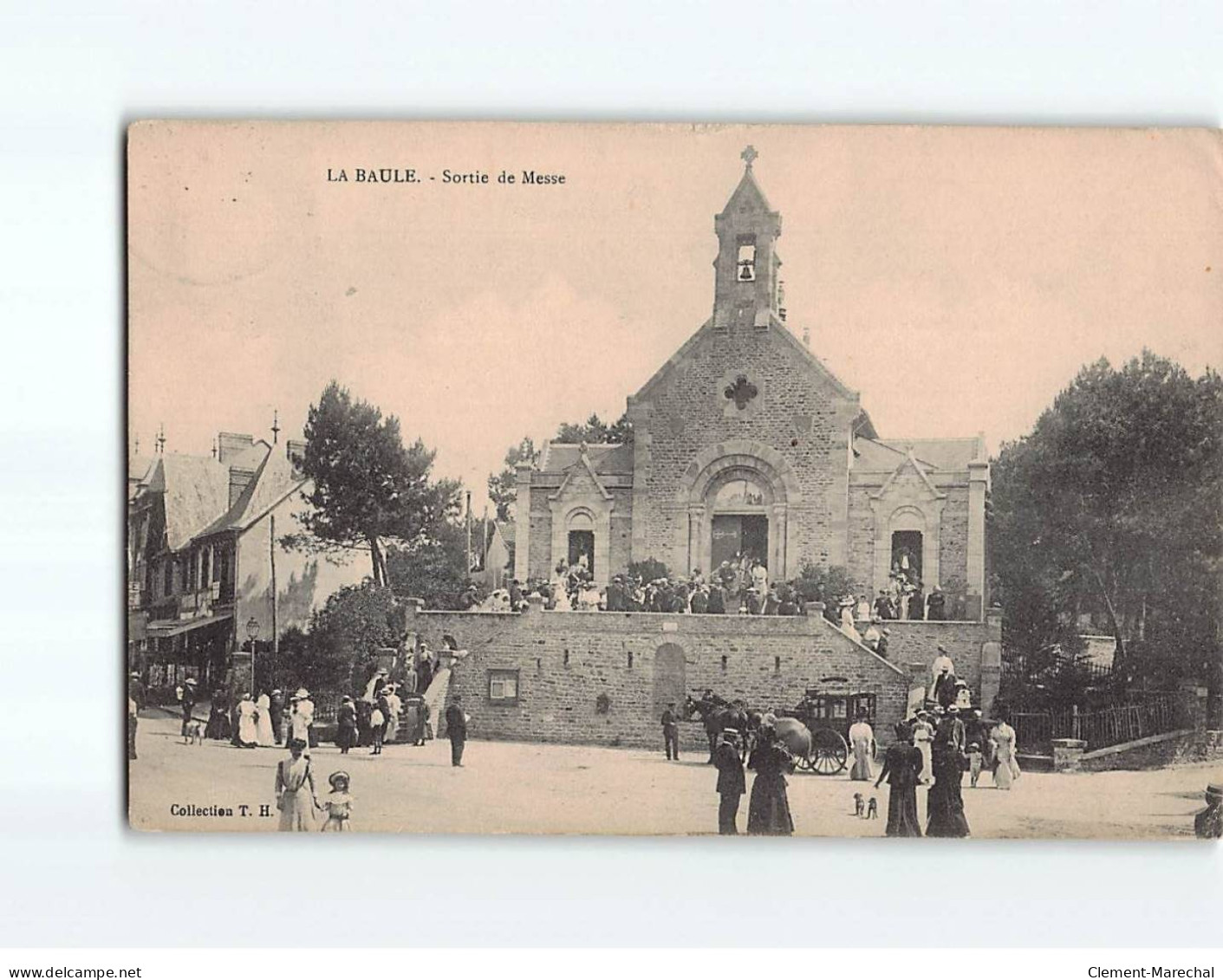 LA BAULE : Sortie De Messe - état - La Baule-Escoublac