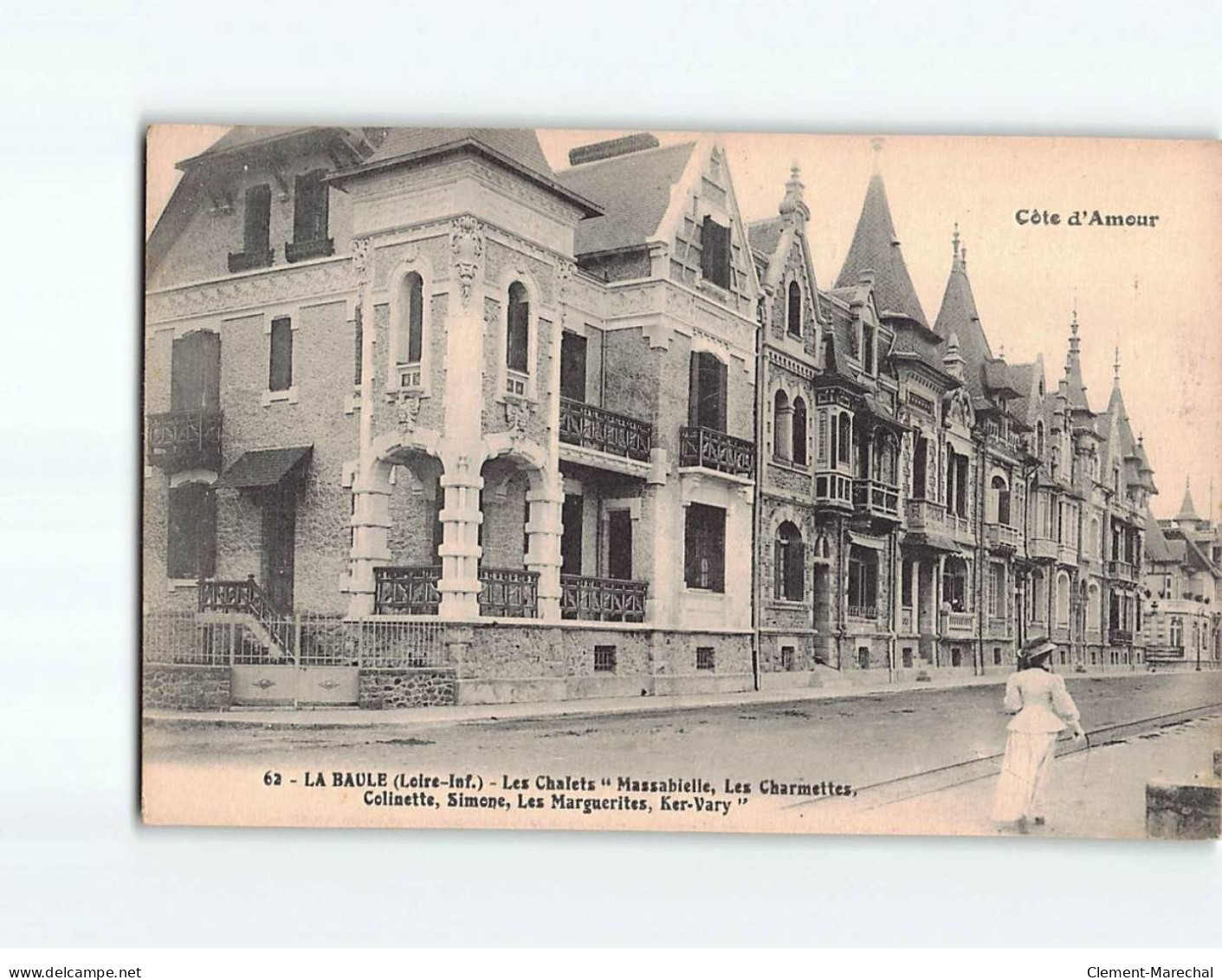 LA BAULE : Les Chalets ""Massabielle, Les Charmetttes, Colinette, Simone, Les Marguerites, Ker-Bary"" - Très Bon état - La Baule-Escoublac