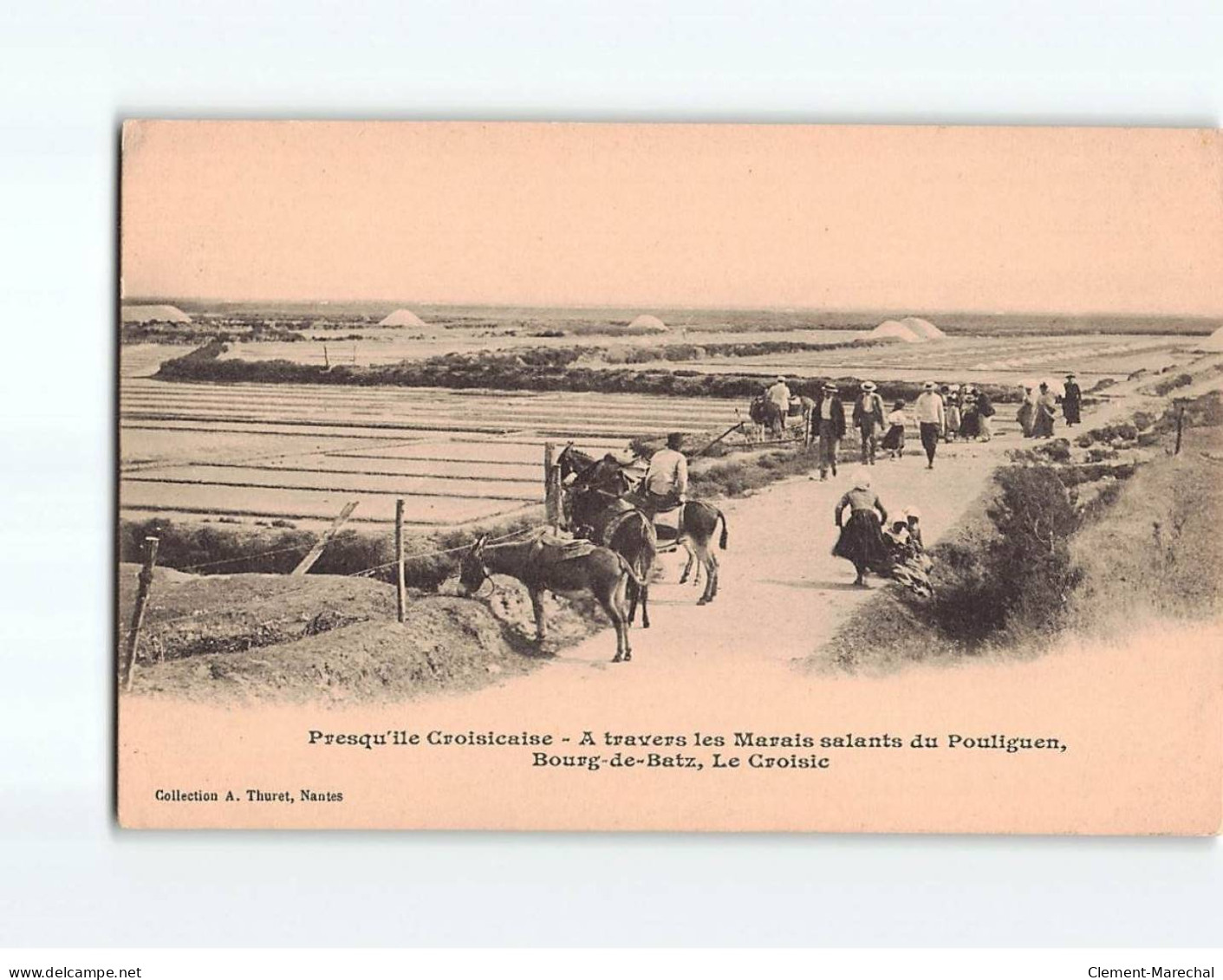 Presqu'ile Croisicaise, A Travers Les Marais Salants Du Pouliguen, Bourg De Batz, Le Croisic - état - Le Croisic