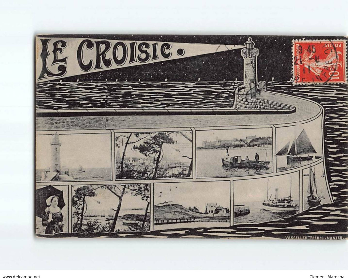 LE CROISIC : Carte Souvenir - état - Le Croisic