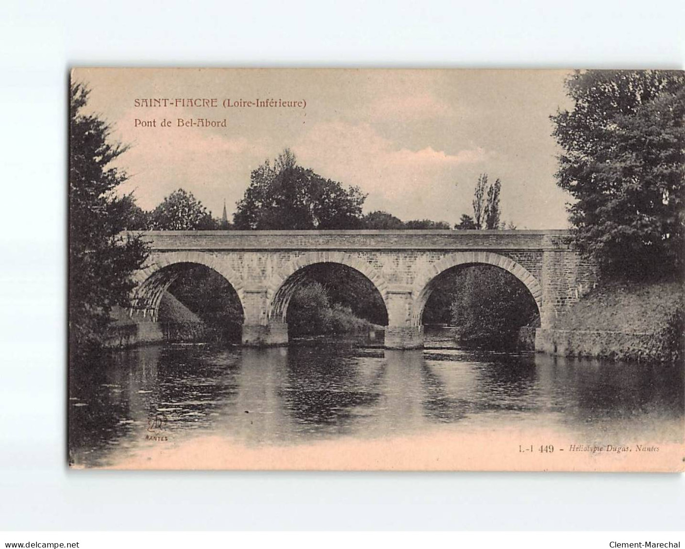 SAINT FIACRE : Pont De Bel-Abord - Très Bon état - Sonstige & Ohne Zuordnung