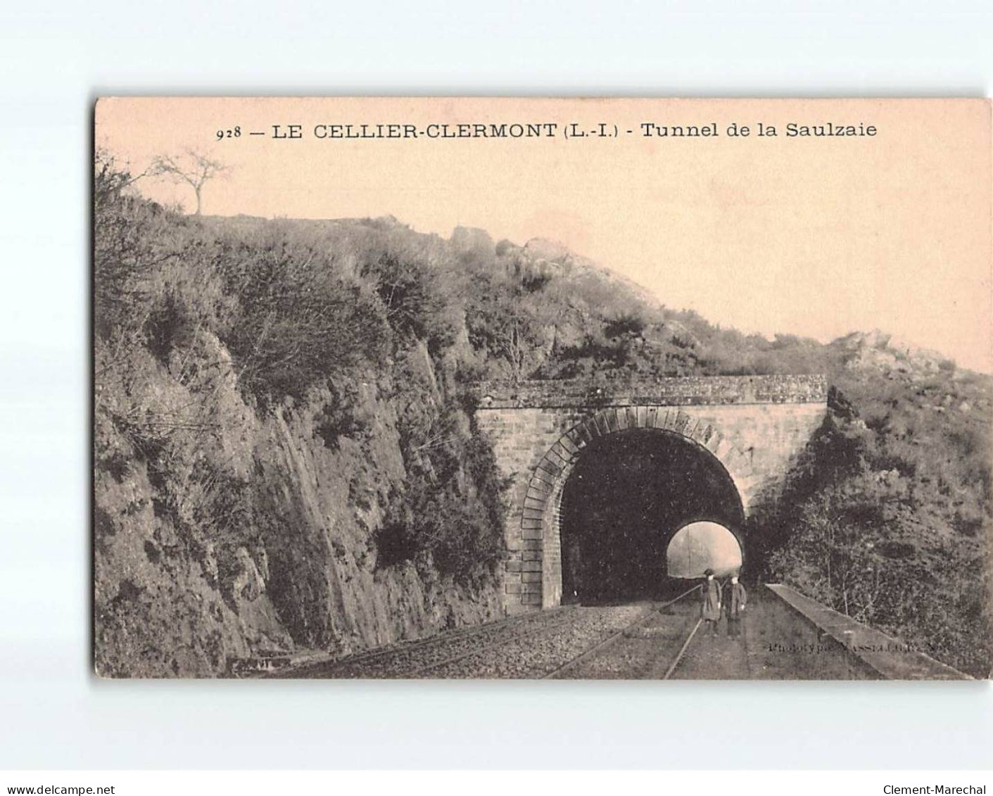 LE CELLIER : Le Tunnel De La Saulzaie - Très Bon état - Le Cellier